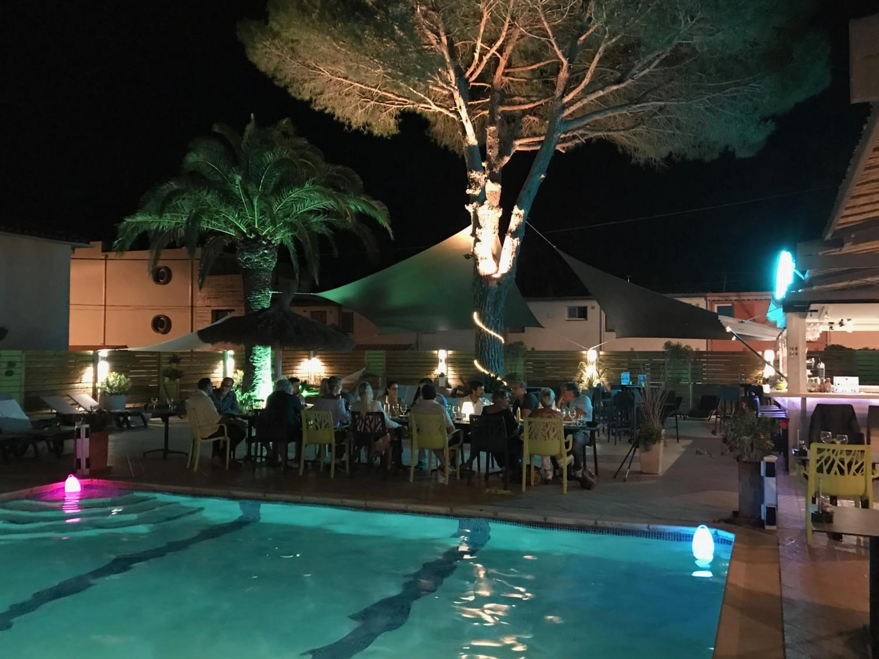 Swimming pool in Hotel Aquarius