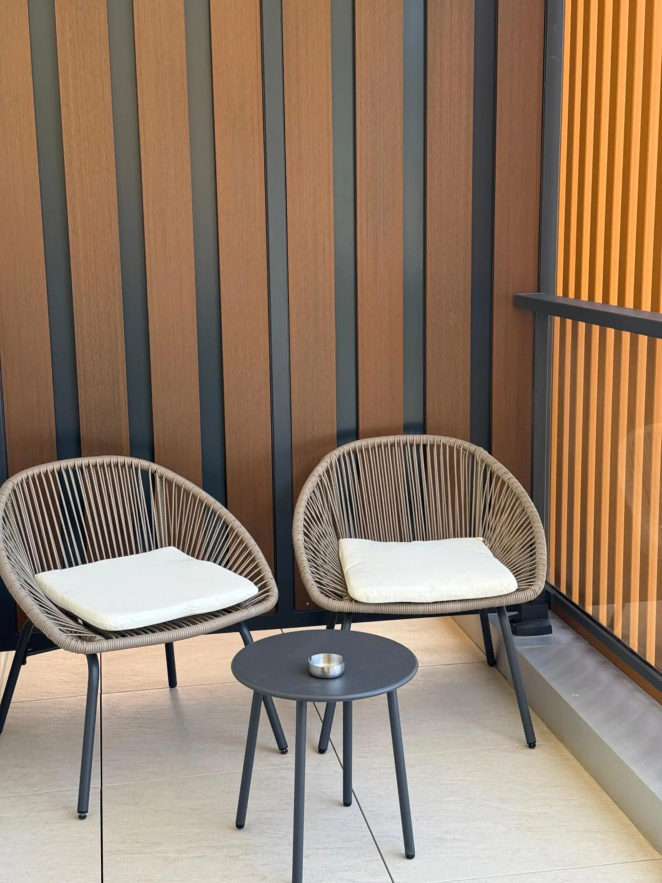 Patio in Hotel Aquarius