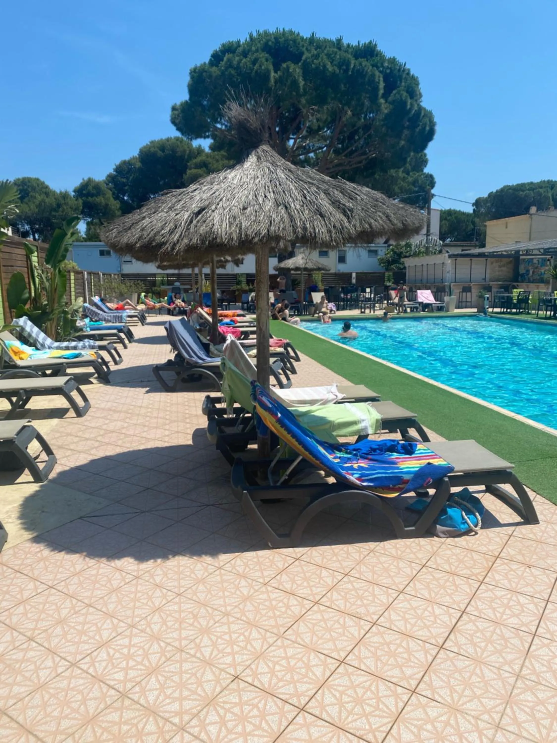 Swimming pool in Hotel Aquarius
