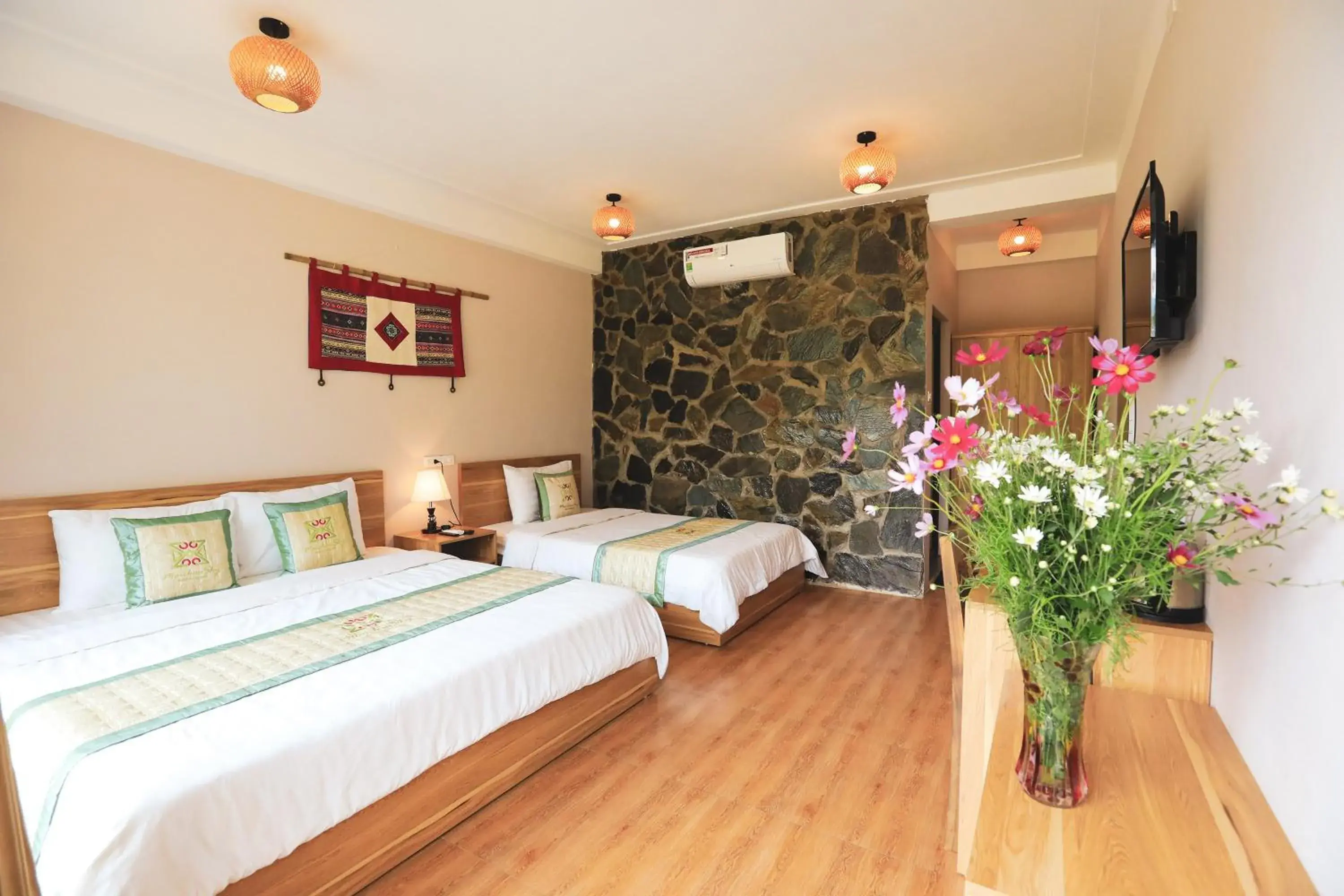 Bedroom, Bed in Mai Chau Sky Resort Bedroom, Bed in Mai Chau Sky Resort