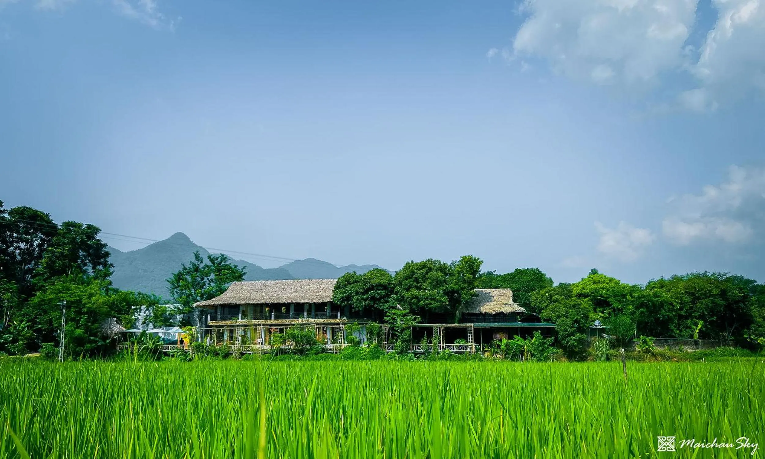 Property building in Mai Chau Sky Resort