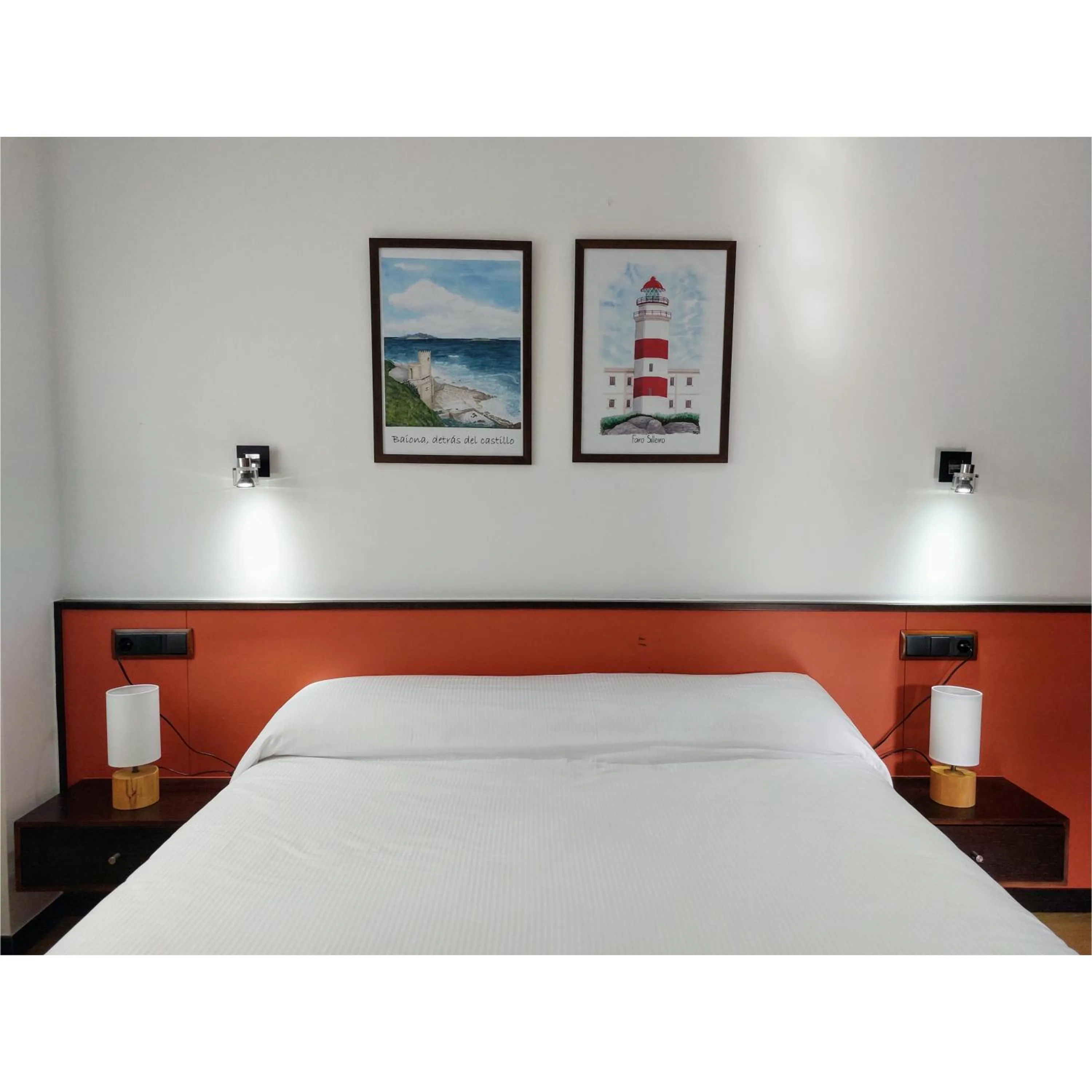 Bed in Hotel Apartamento Marouco