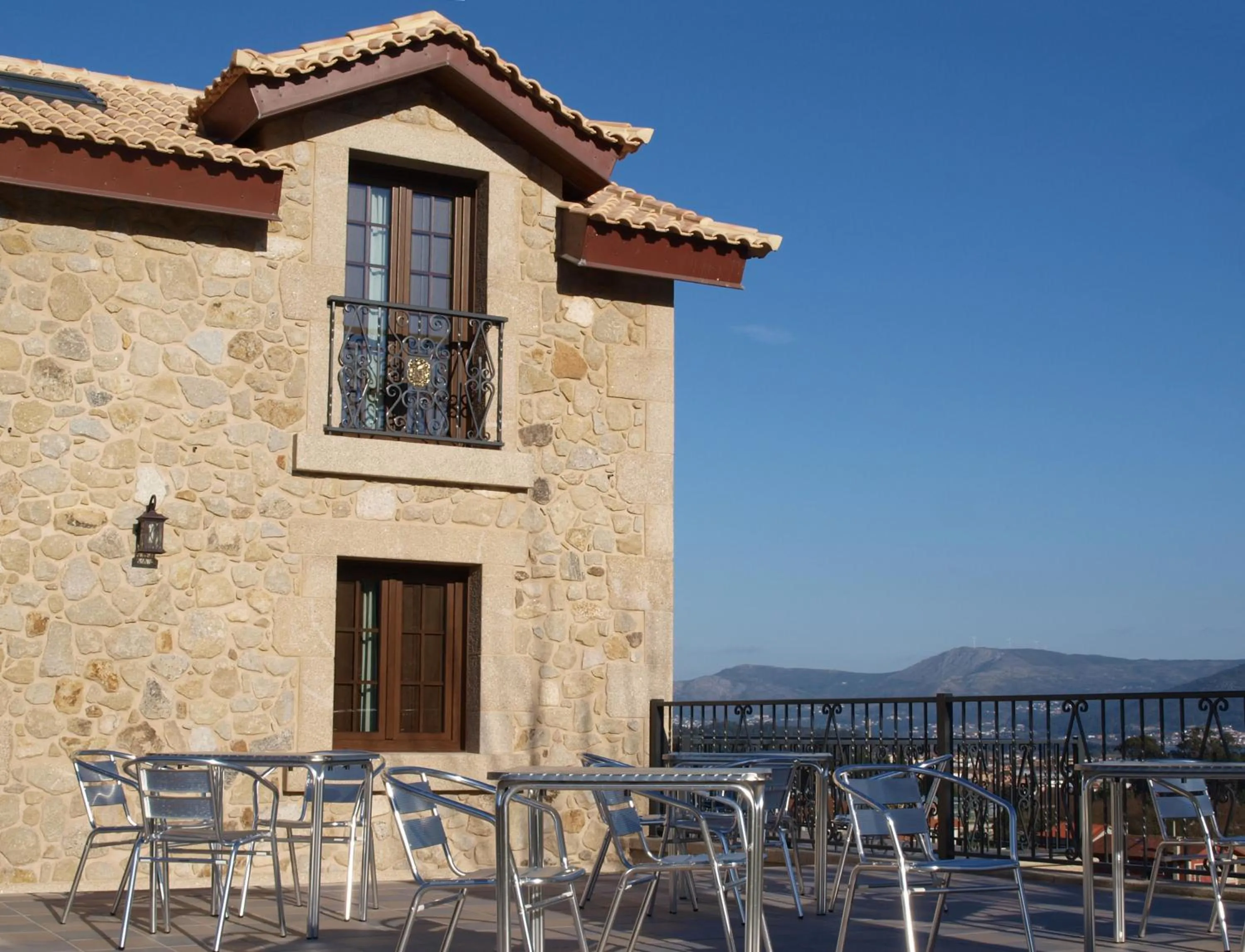 Patio in Hotel Apartamento Marouco