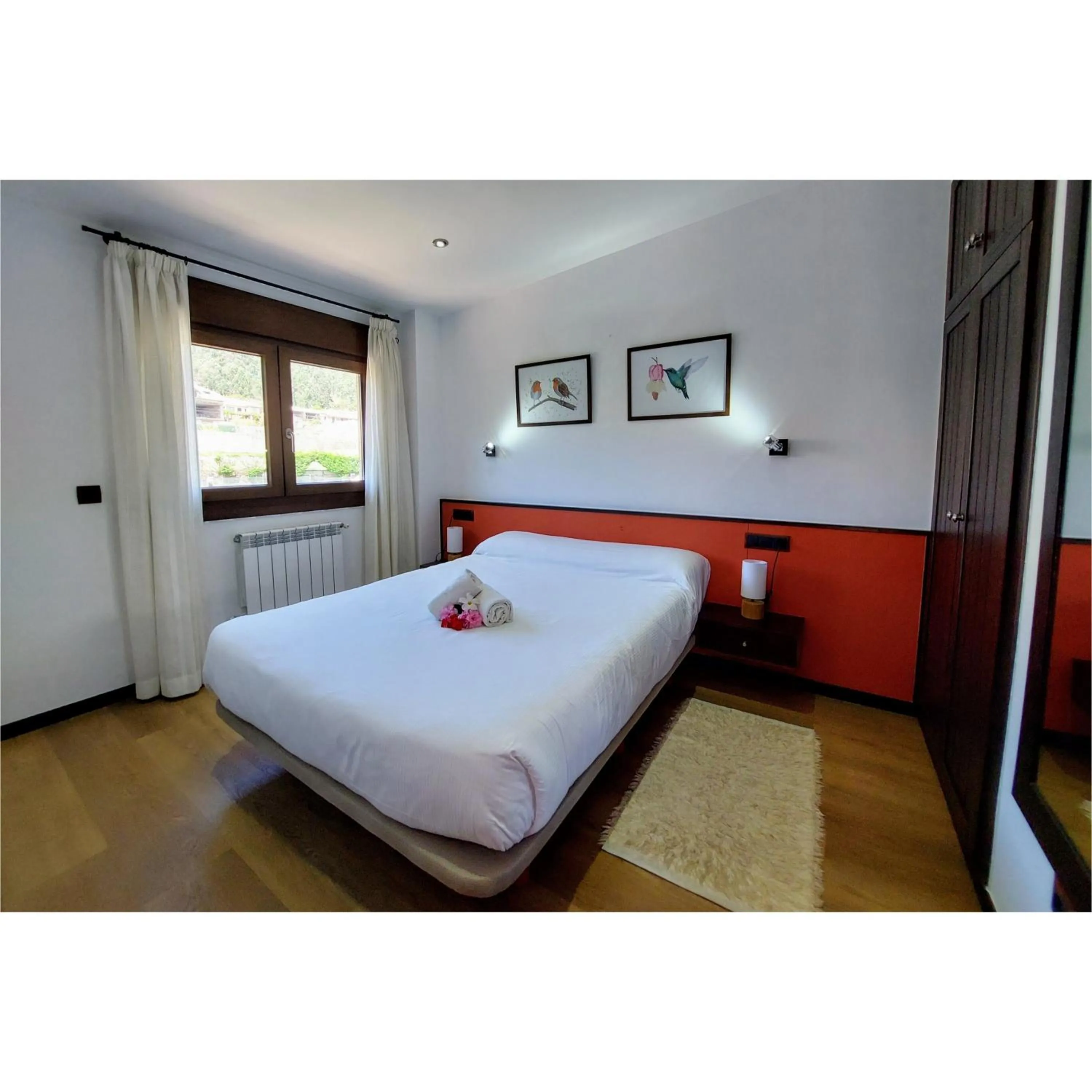 Bed in Hotel Apartamento Marouco