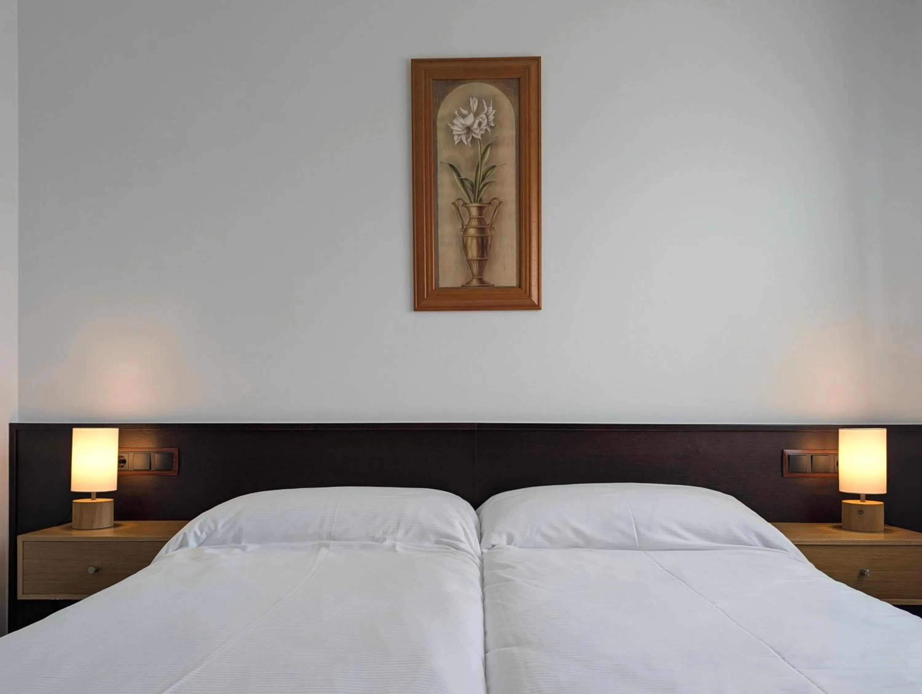 Bed in Hotel Apartamento Marouco