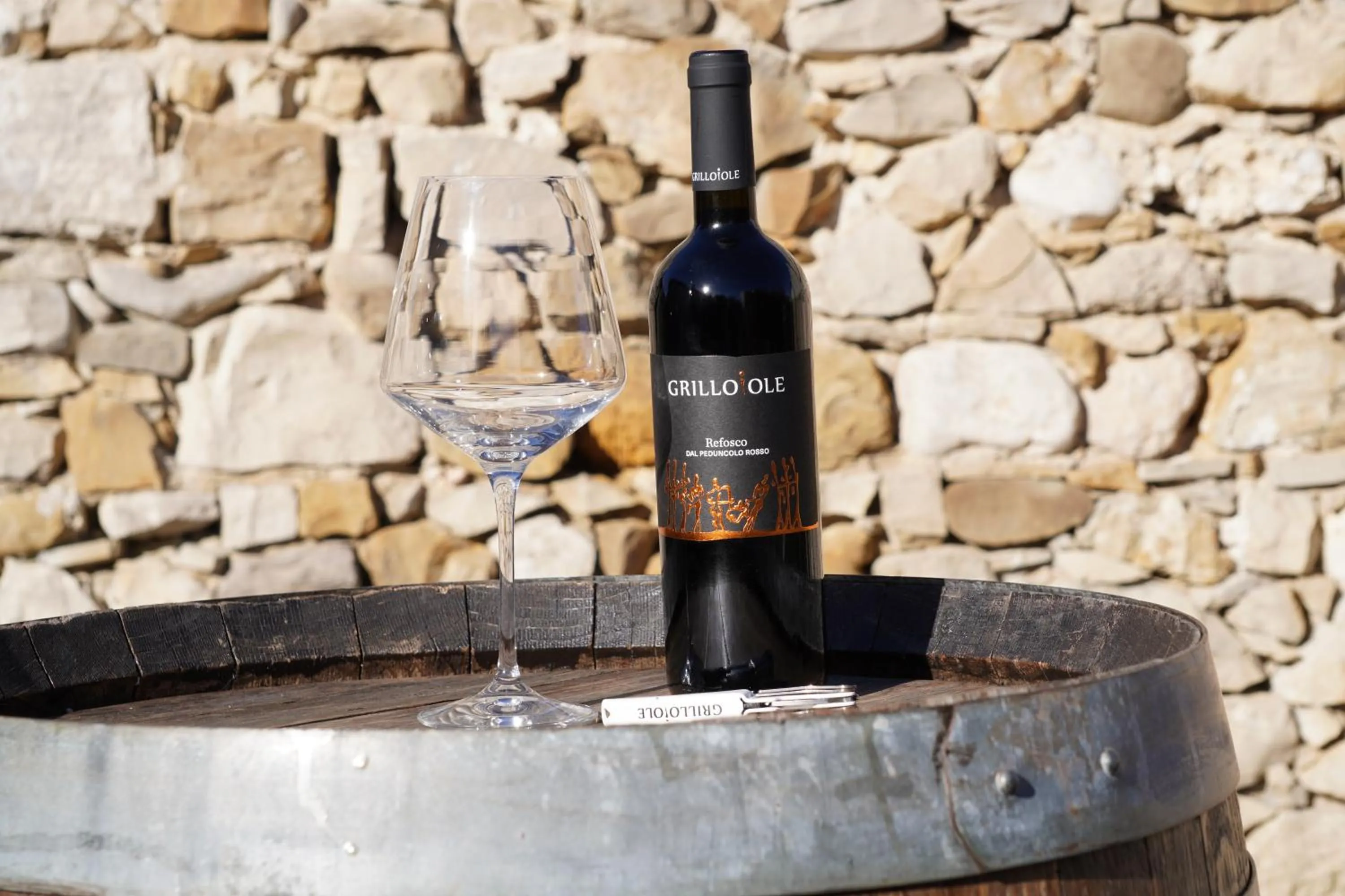 Alcoholic drinks in Agriturismo Grillo Iole Winery