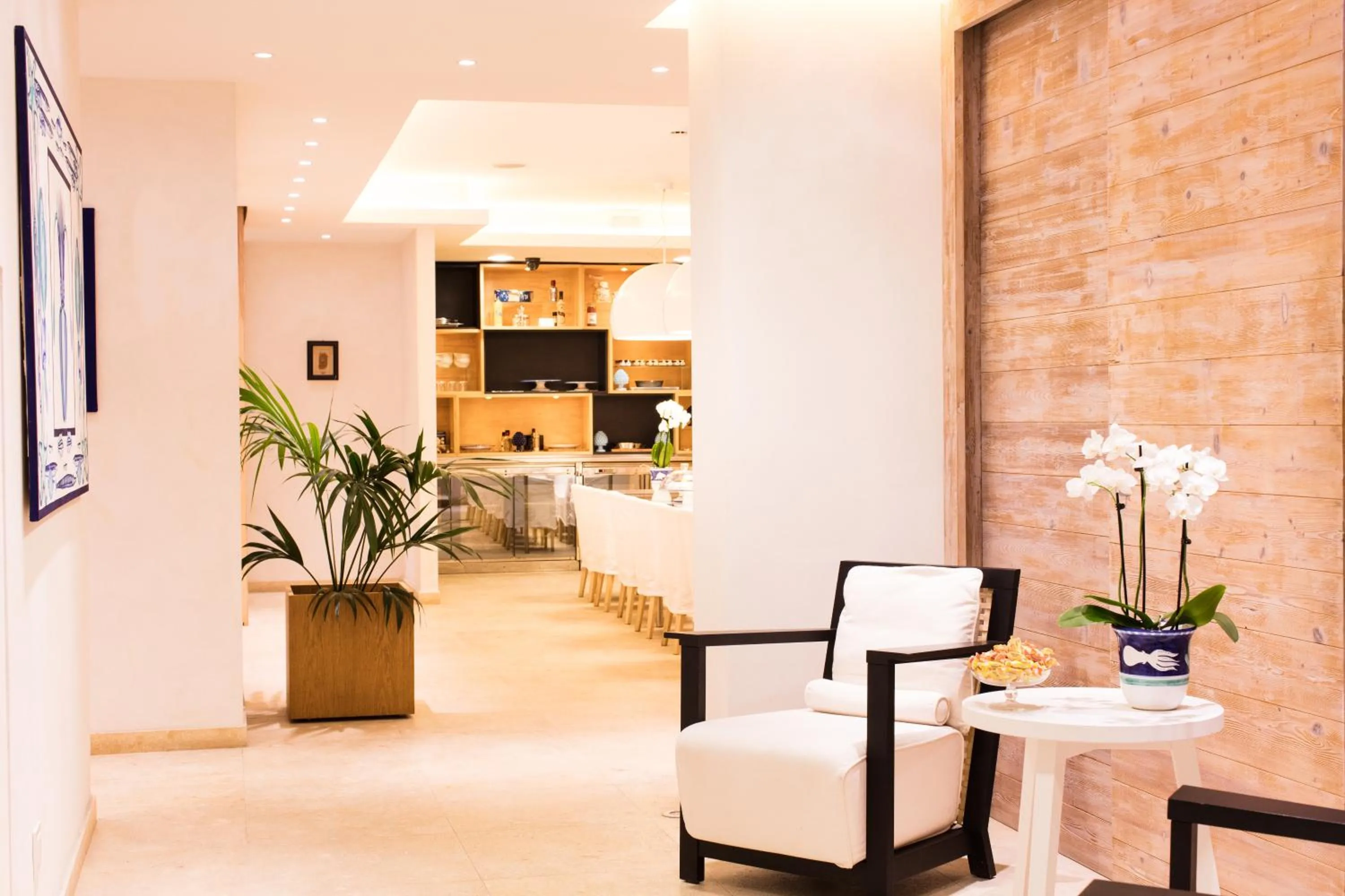 Lobby or reception in Laqua by the Sea