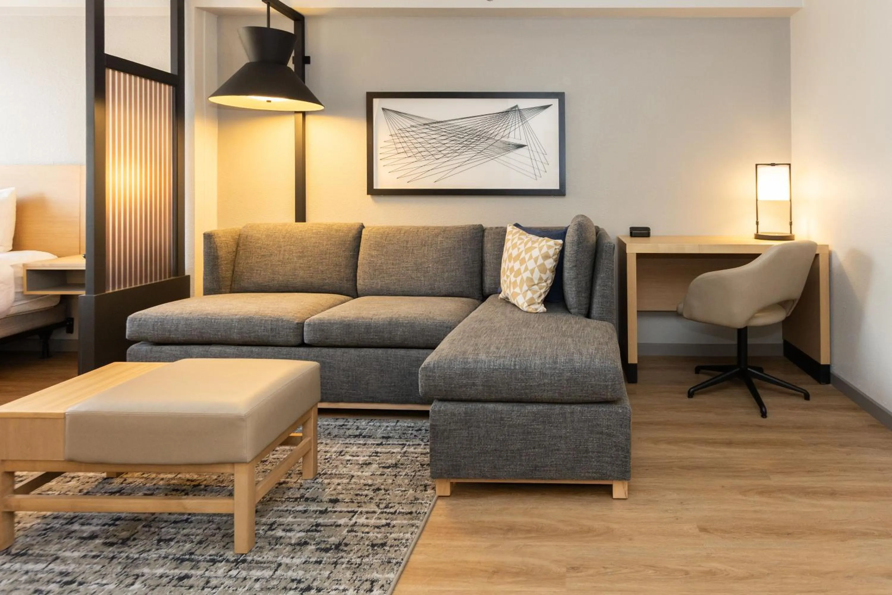 Living room in Hyatt Place Roanoke Airport / Valley View Mall