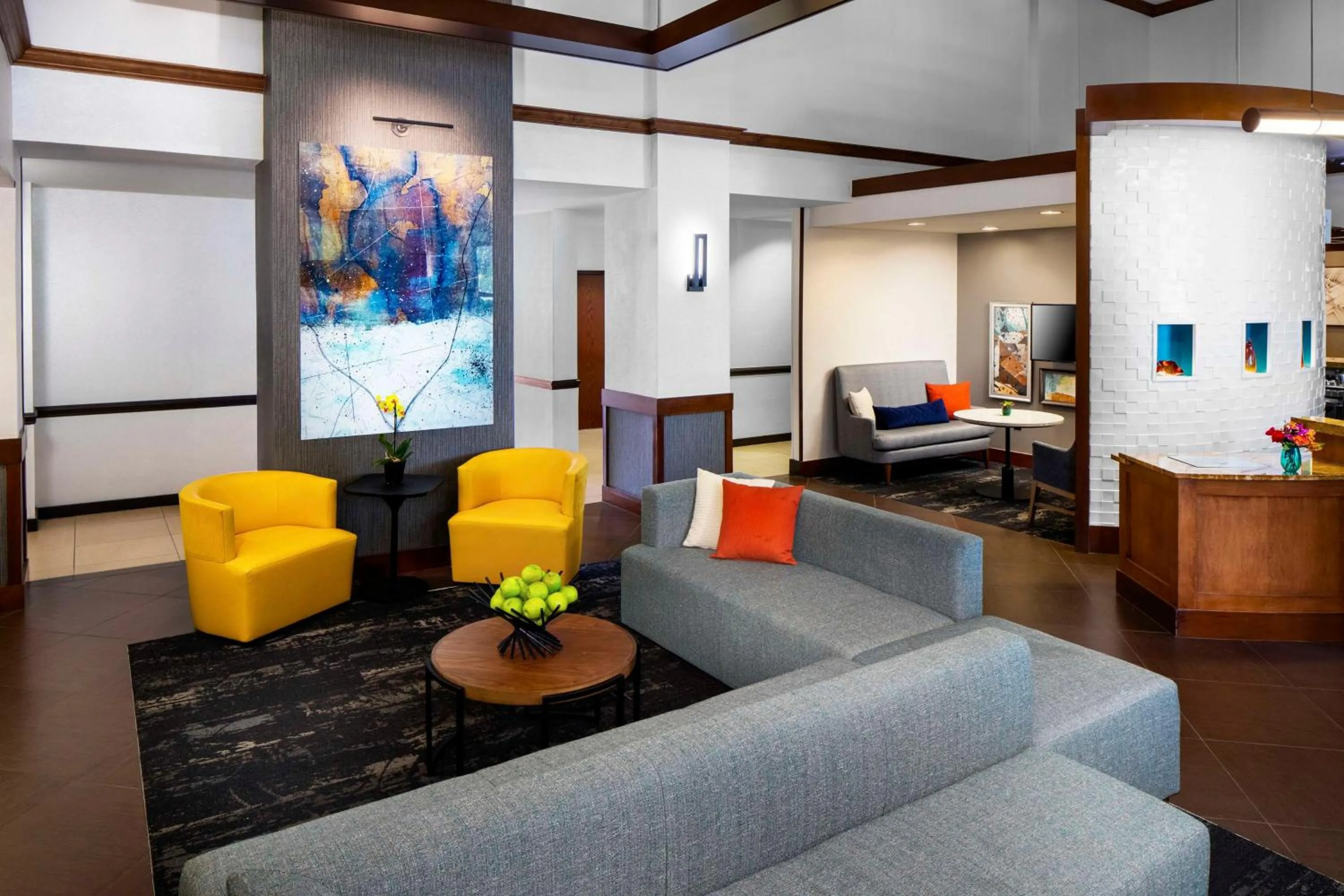 Lobby or reception in Hyatt Place Roanoke Airport / Valley View Mall