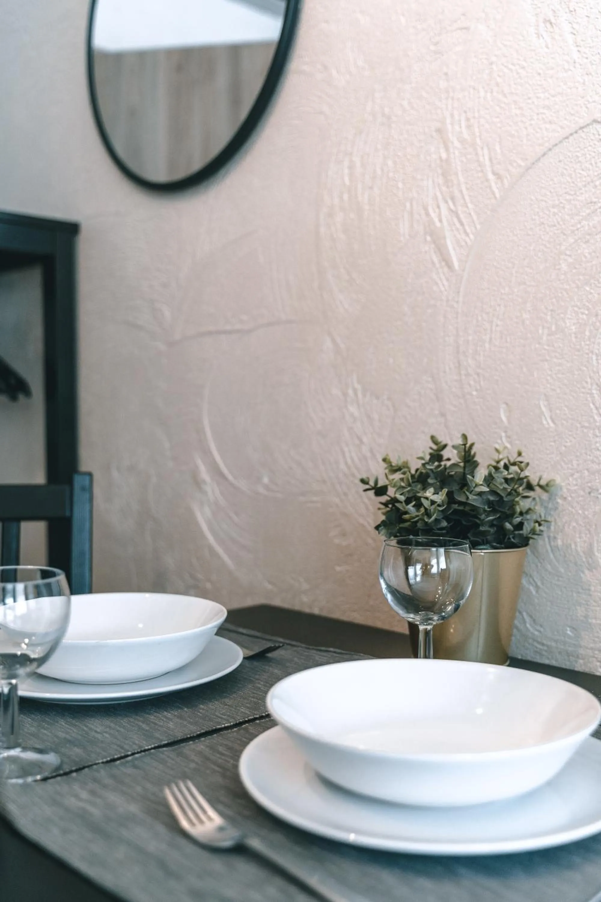 Dining area in Brother House Kaunas