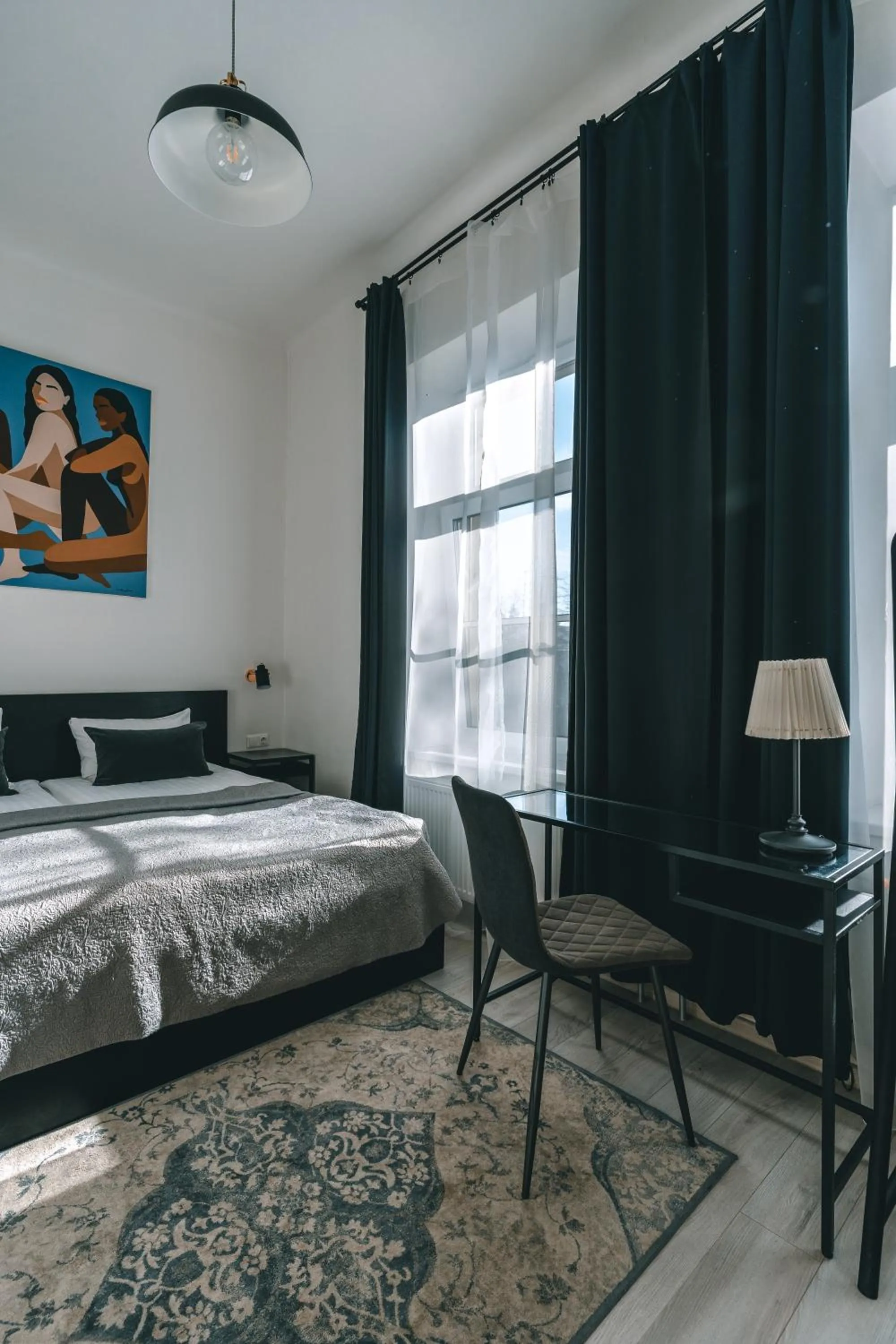 Bed in Brother House Kaunas