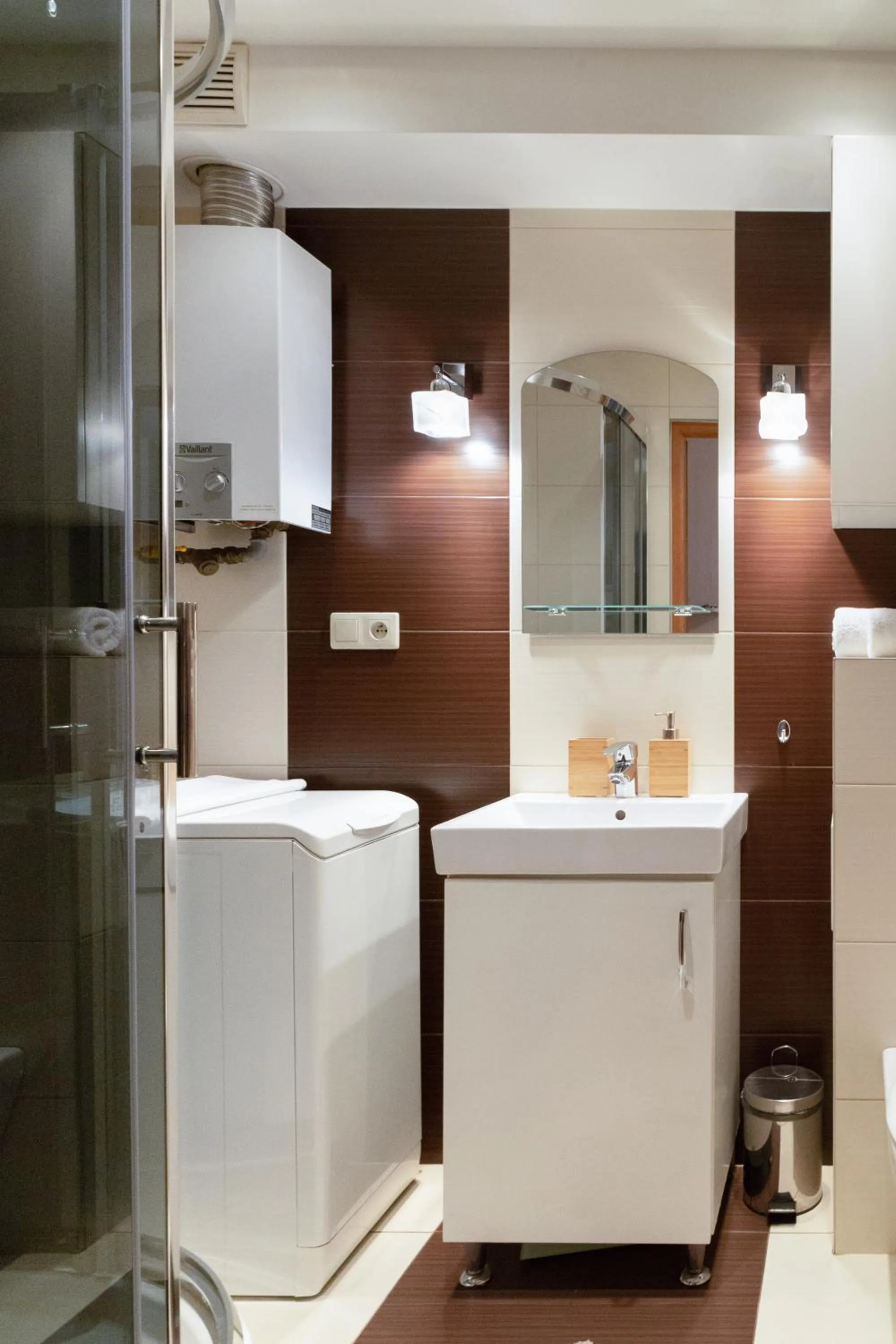 Bathroom in Traditional Apartment Starowiślna street