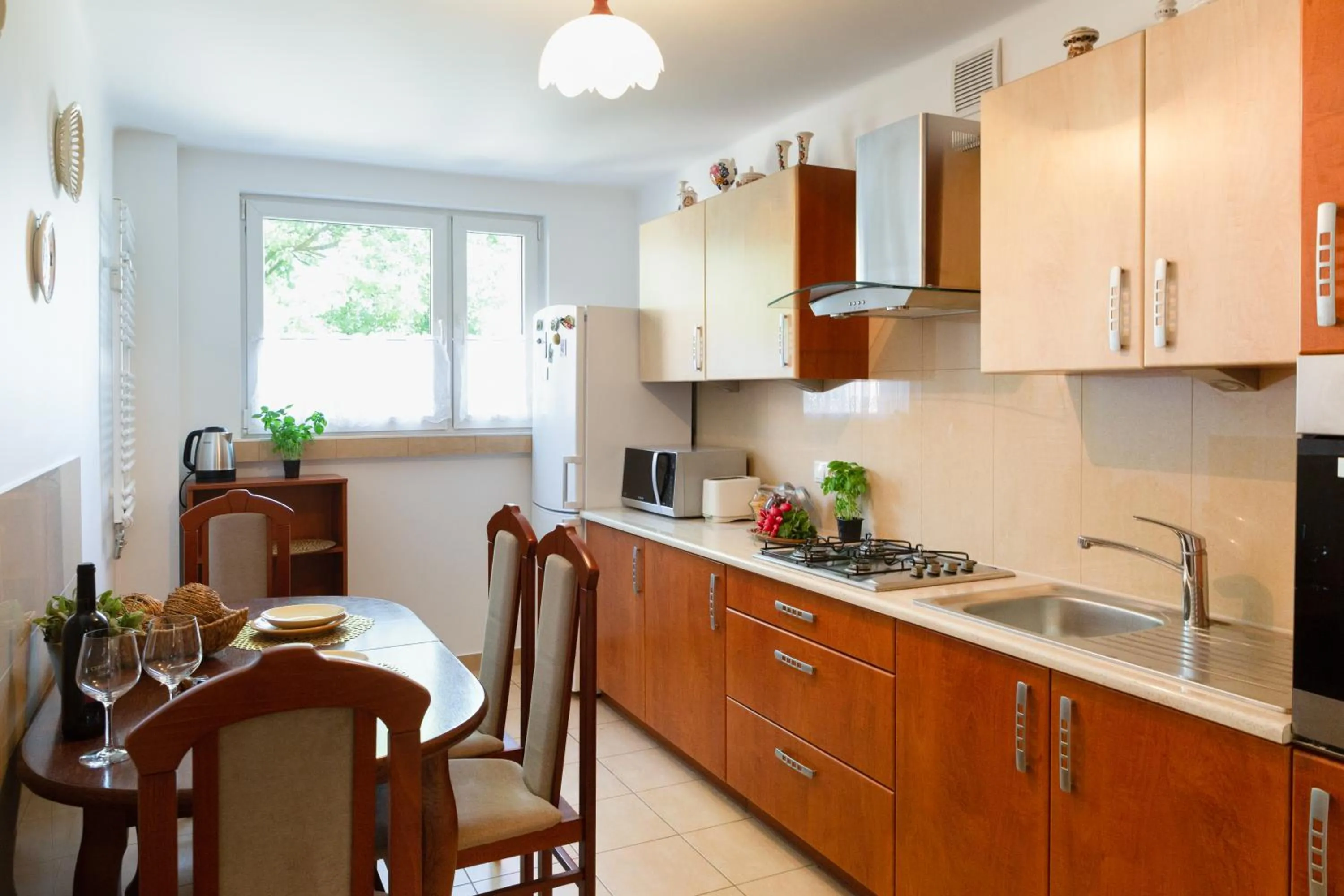 Kitchen or kitchenette in Traditional Apartment Starowiślna street