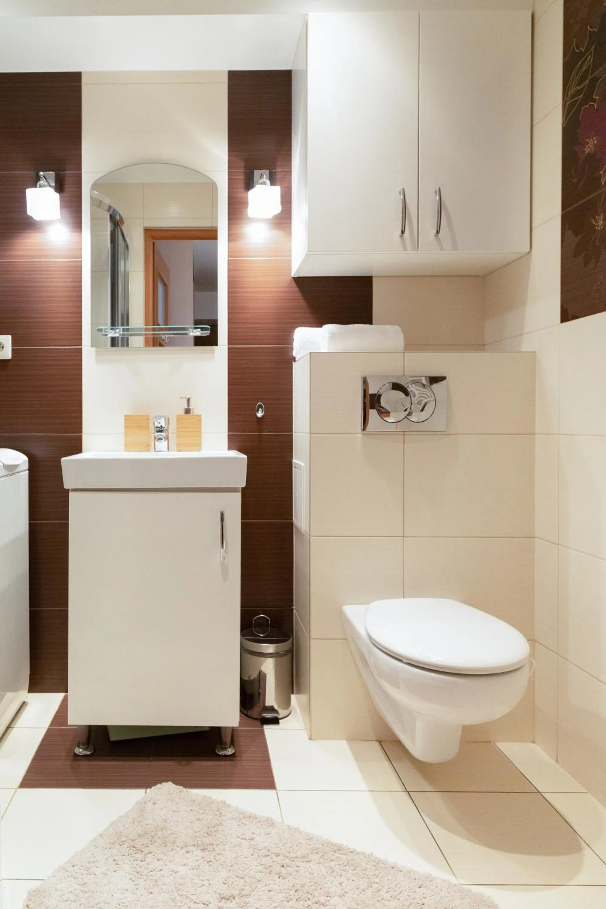 Bathroom in Traditional Apartment Starowiślna street