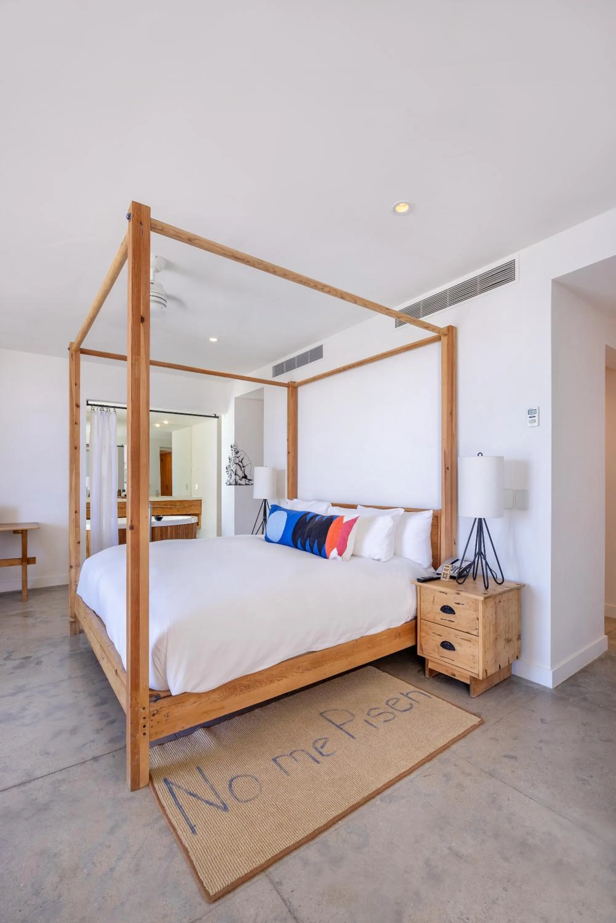 Bed in Hotel El Ganzo - Adults Only