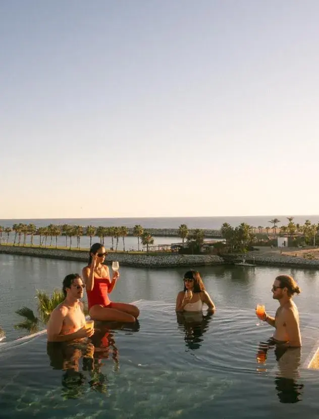 Swimming pool in Hotel El Ganzo - Adults Only Swimming pool in Hotel El Ganzo - Adults Only