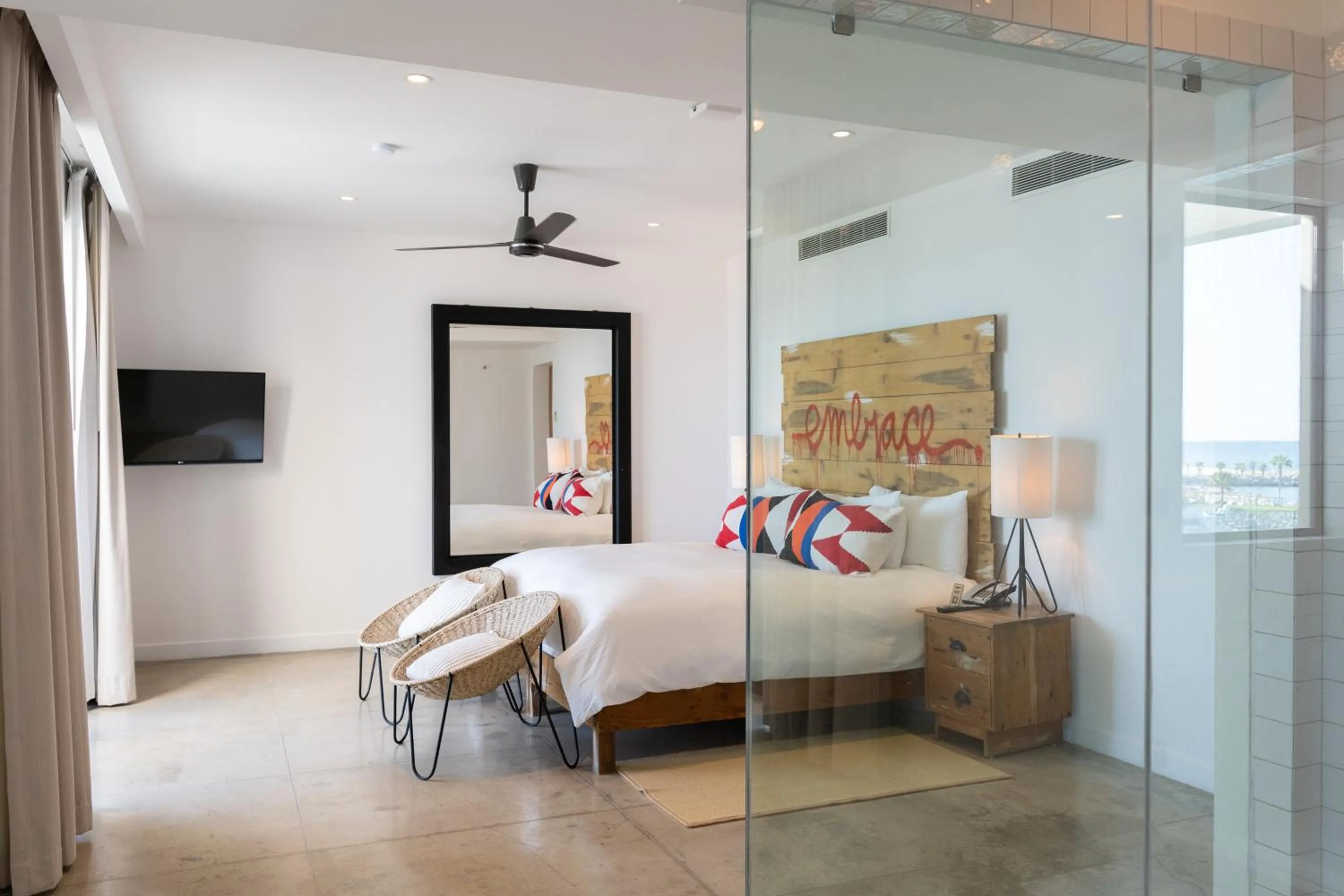 Bed in Hotel El Ganzo - Adults Only