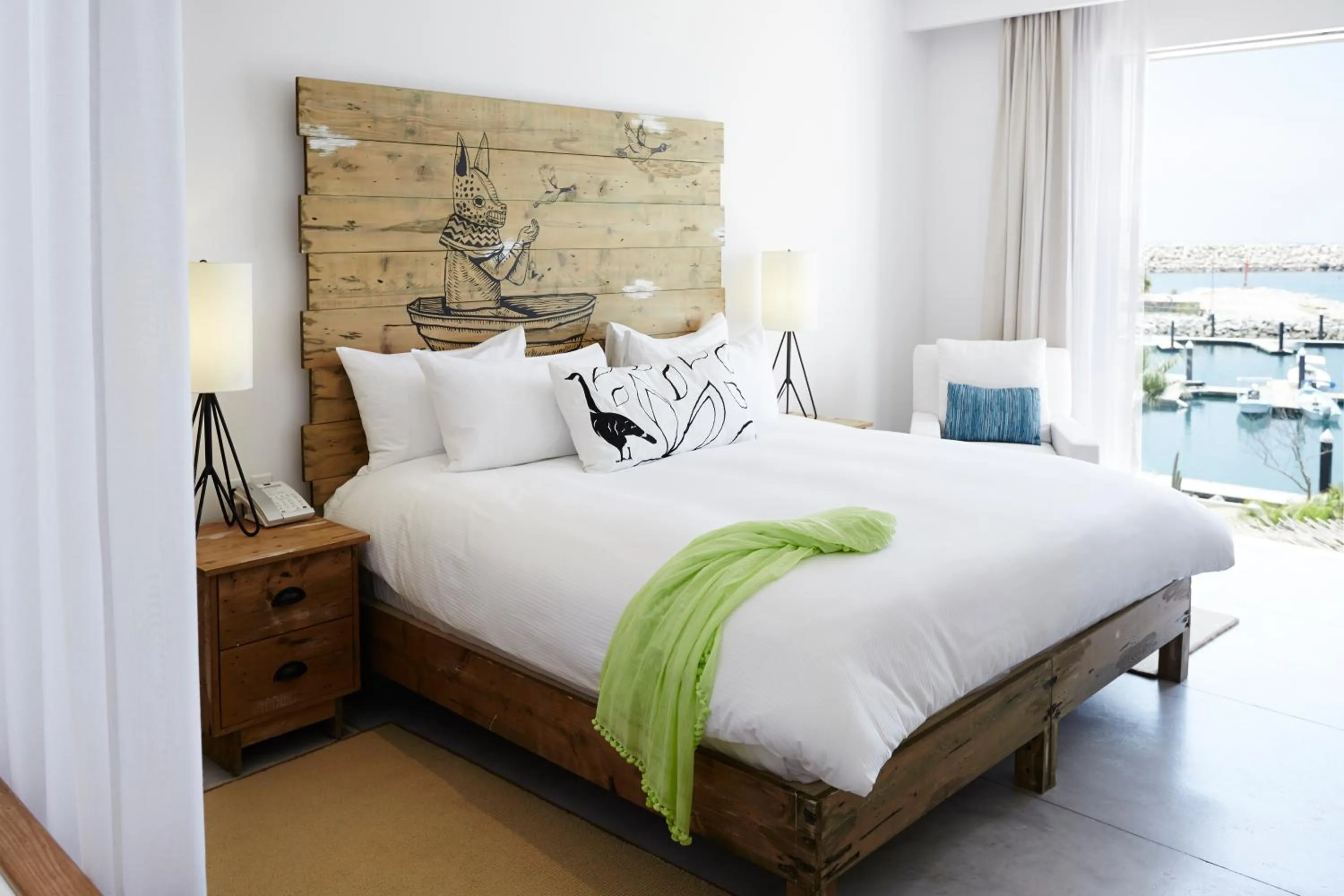 Bedroom, Bed in Hotel El Ganzo - Adults Only