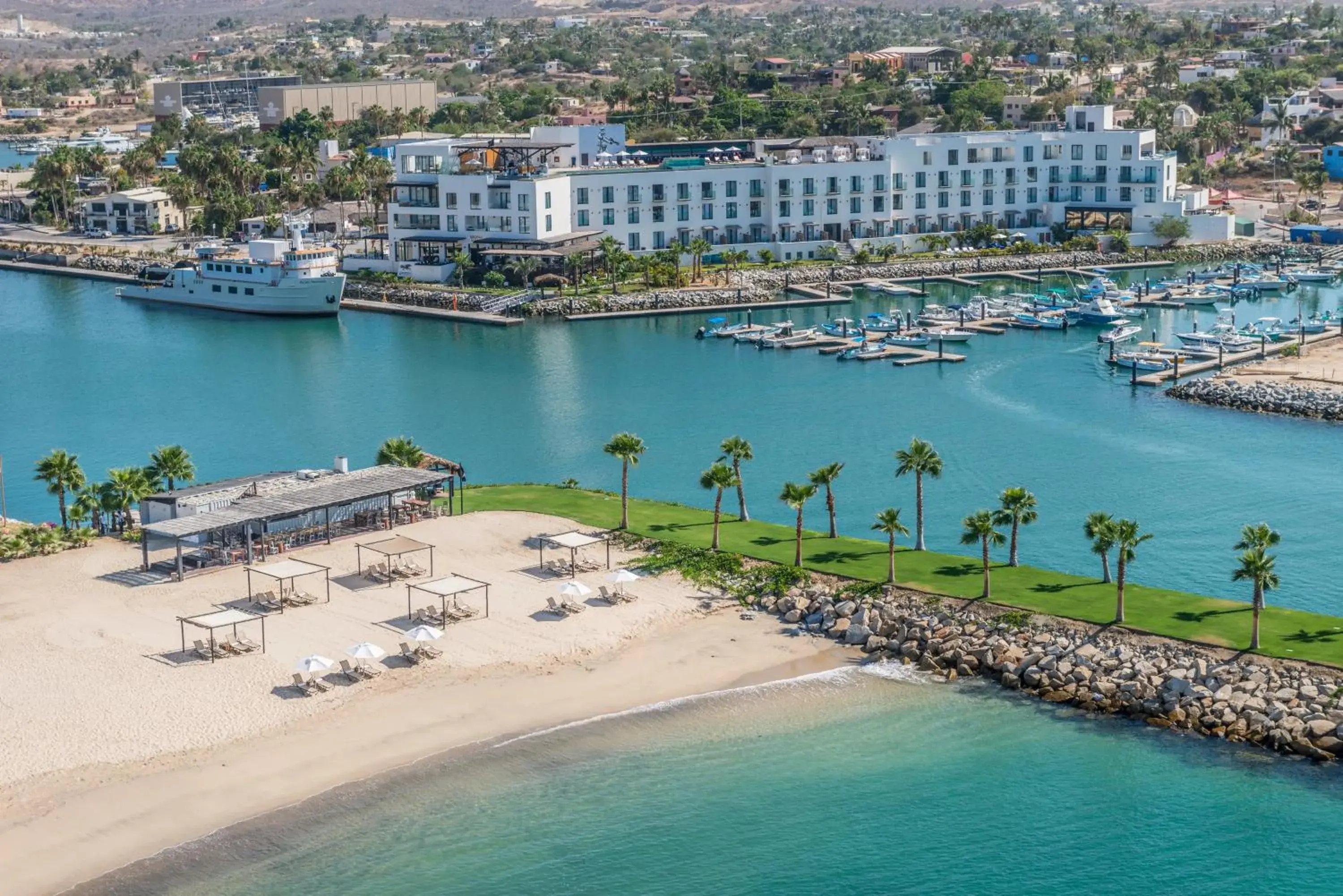 Bird's eye view in Hotel El Ganzo - Adults Only Bird's eye view in Hotel El Ganzo - Adults Only