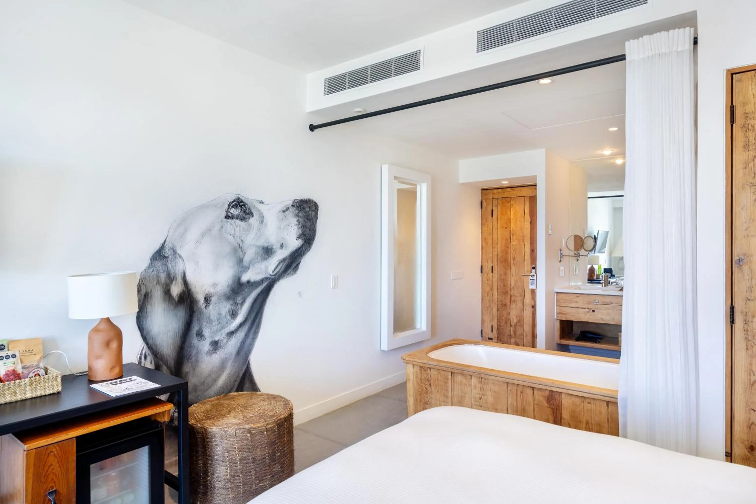 Bed in Hotel El Ganzo - Adults Only