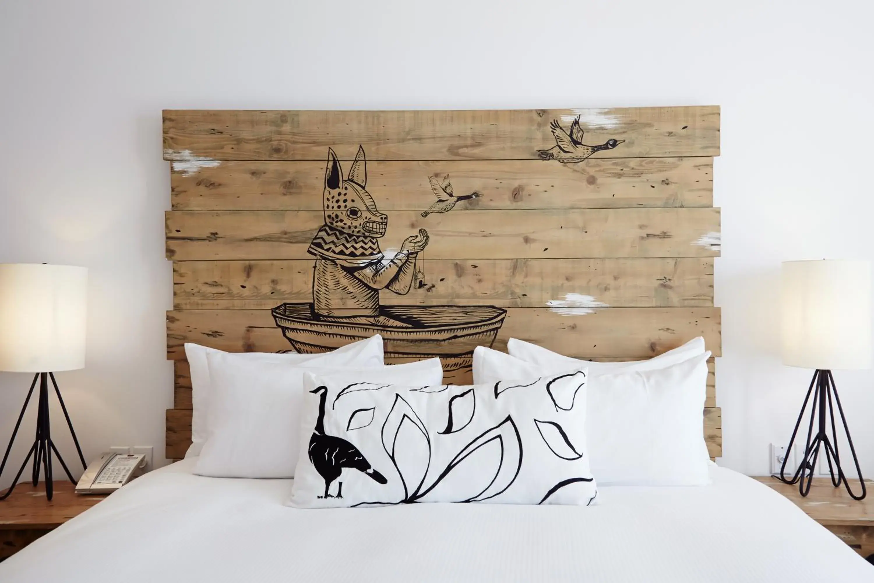 Bed in Hotel El Ganzo - Adults Only Bed in Hotel El Ganzo - Adults Only