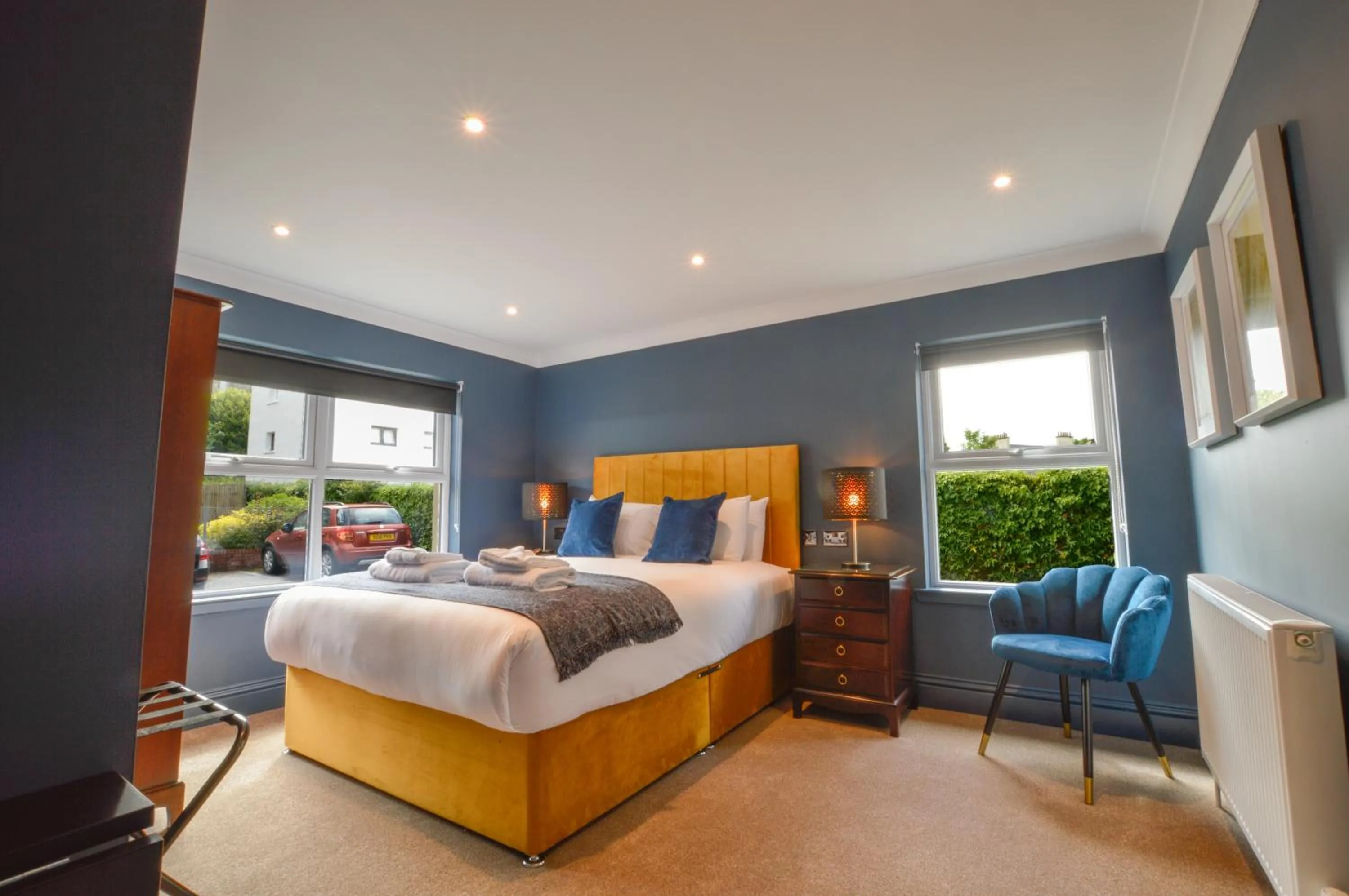 Bedroom, Bed in Raniven
