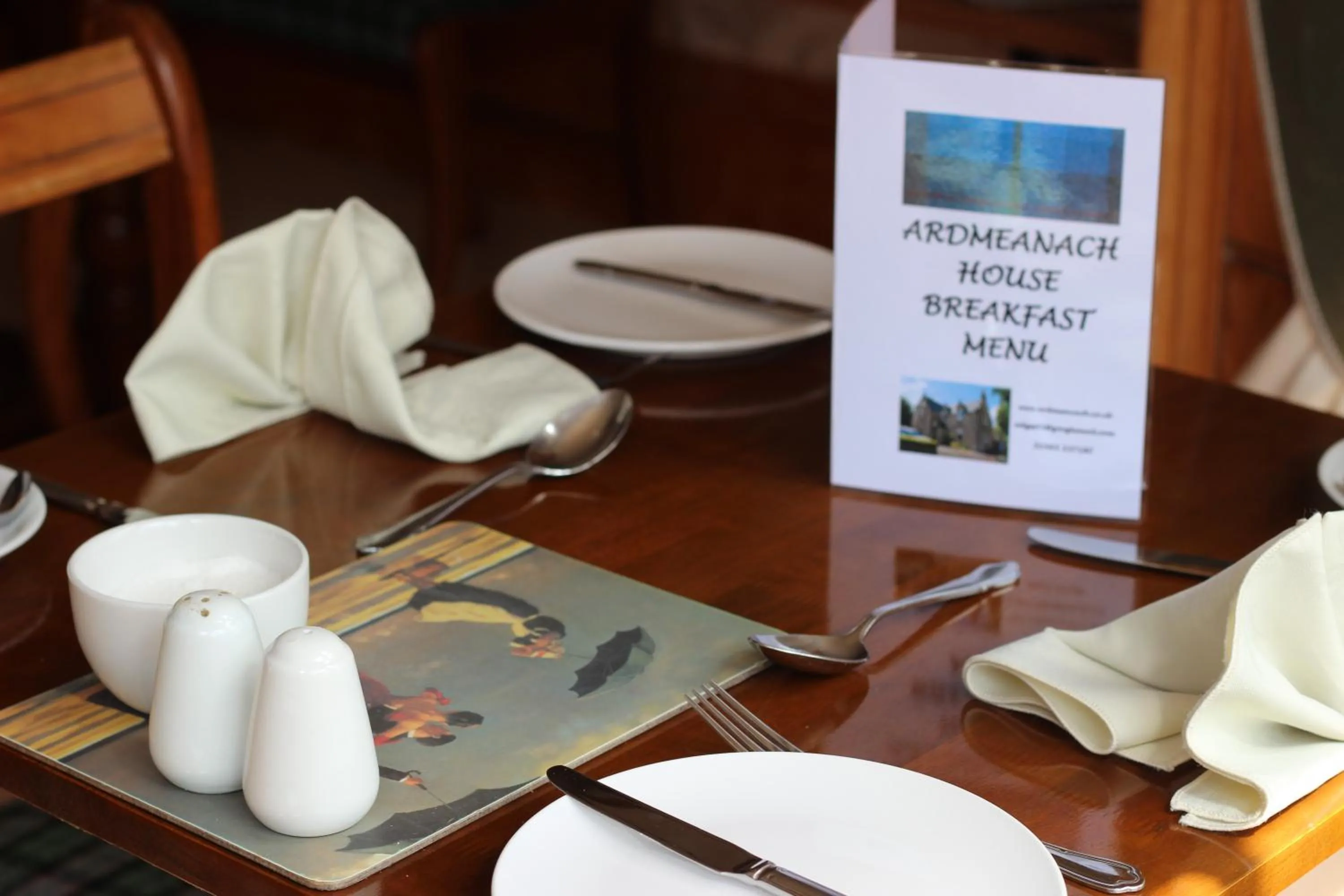 Restaurant/places to eat in Ardmeanach