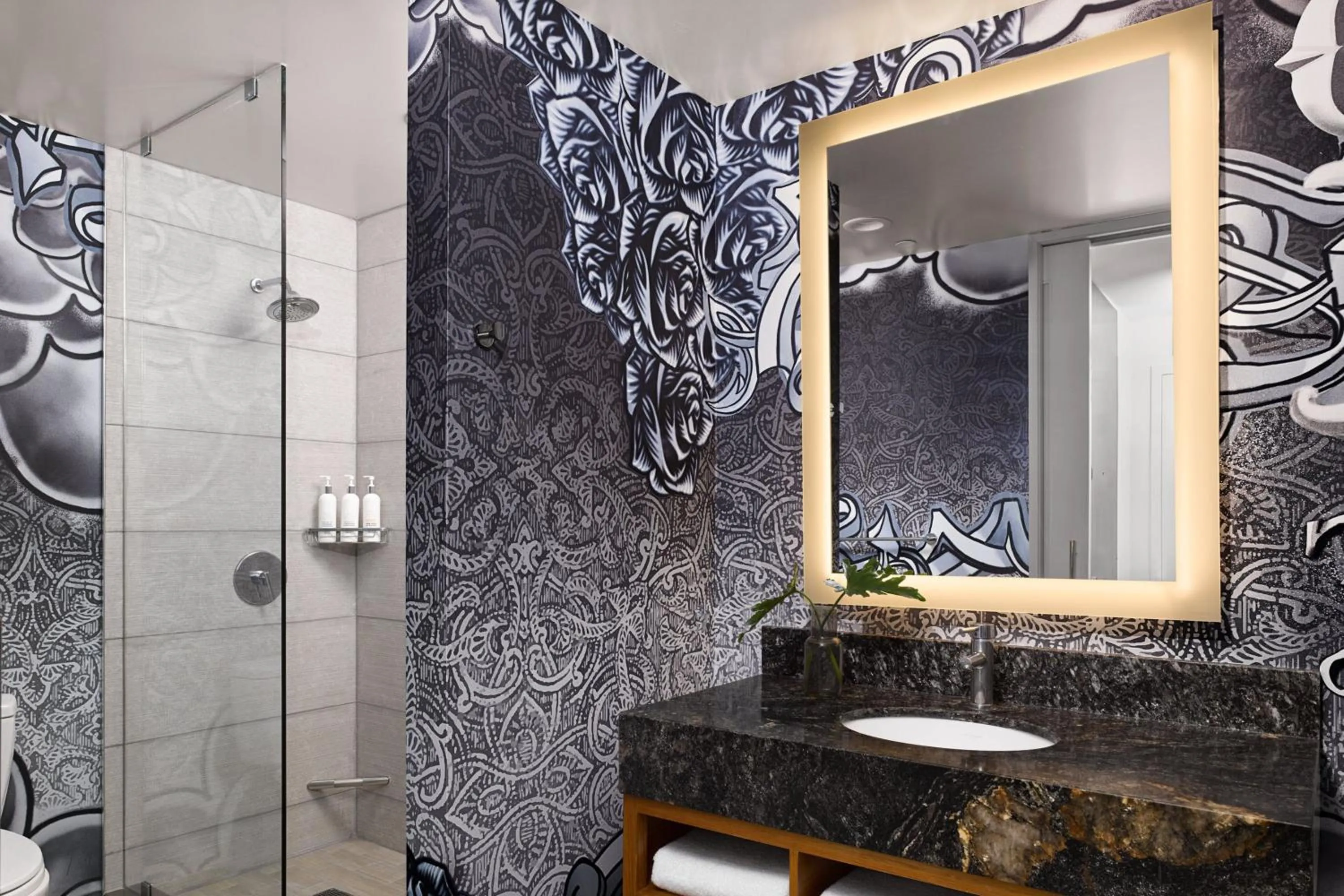 Bathroom in Alma San Diego Downtown, a Tribute Portfolio Hotel