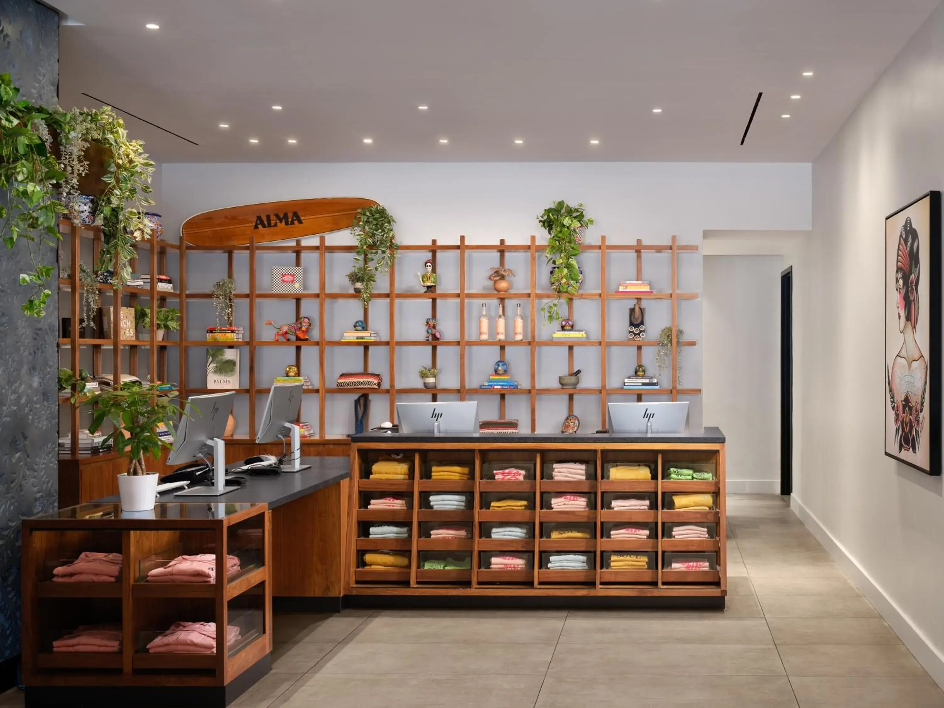 Lobby or reception in Alma San Diego Downtown, a Tribute Portfolio Hotel Lobby or reception in Alma San Diego Downtown, a Tribute Portfolio Hotel