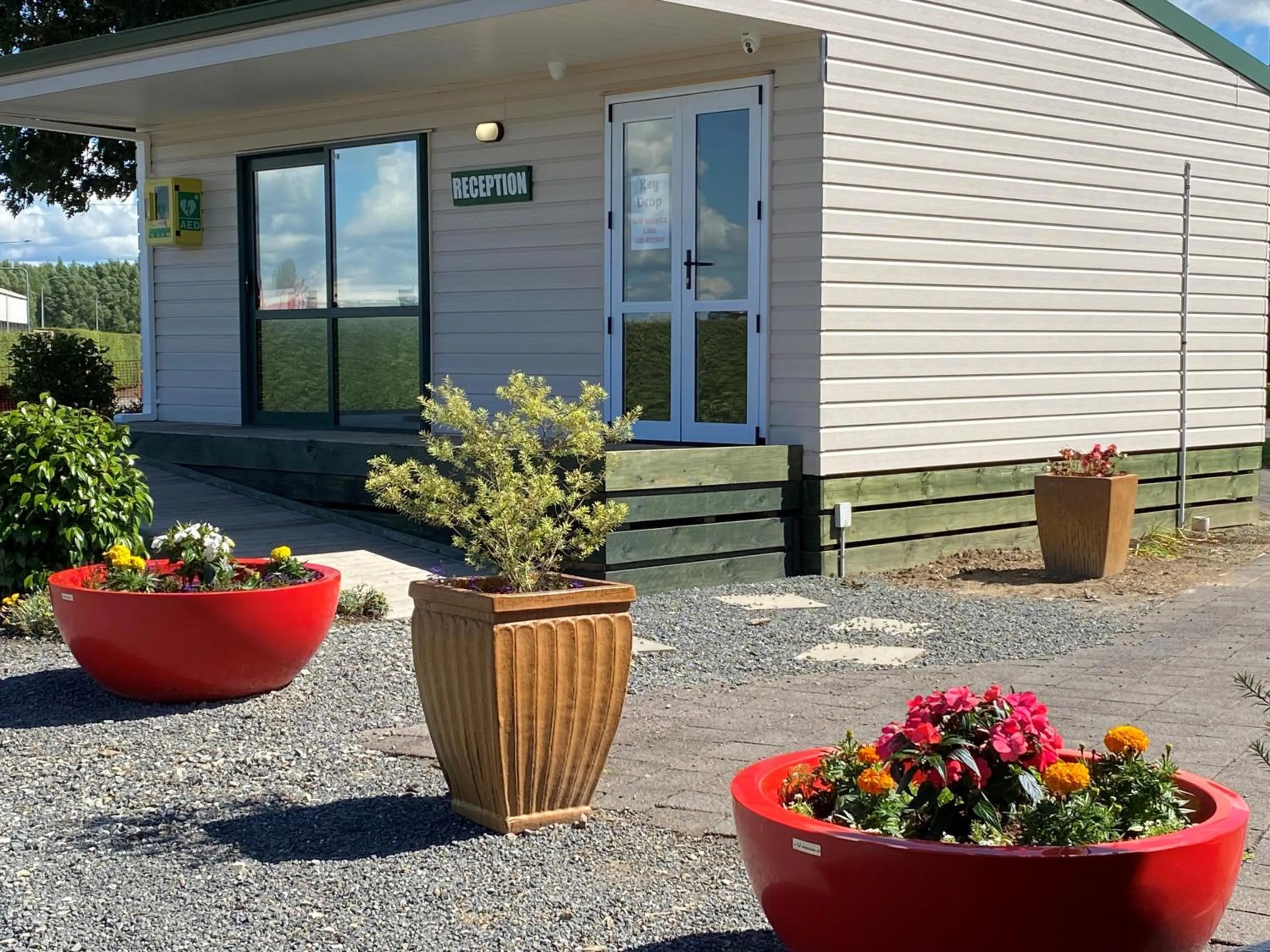 Property building in Otorohanga Kiwi Holiday Park