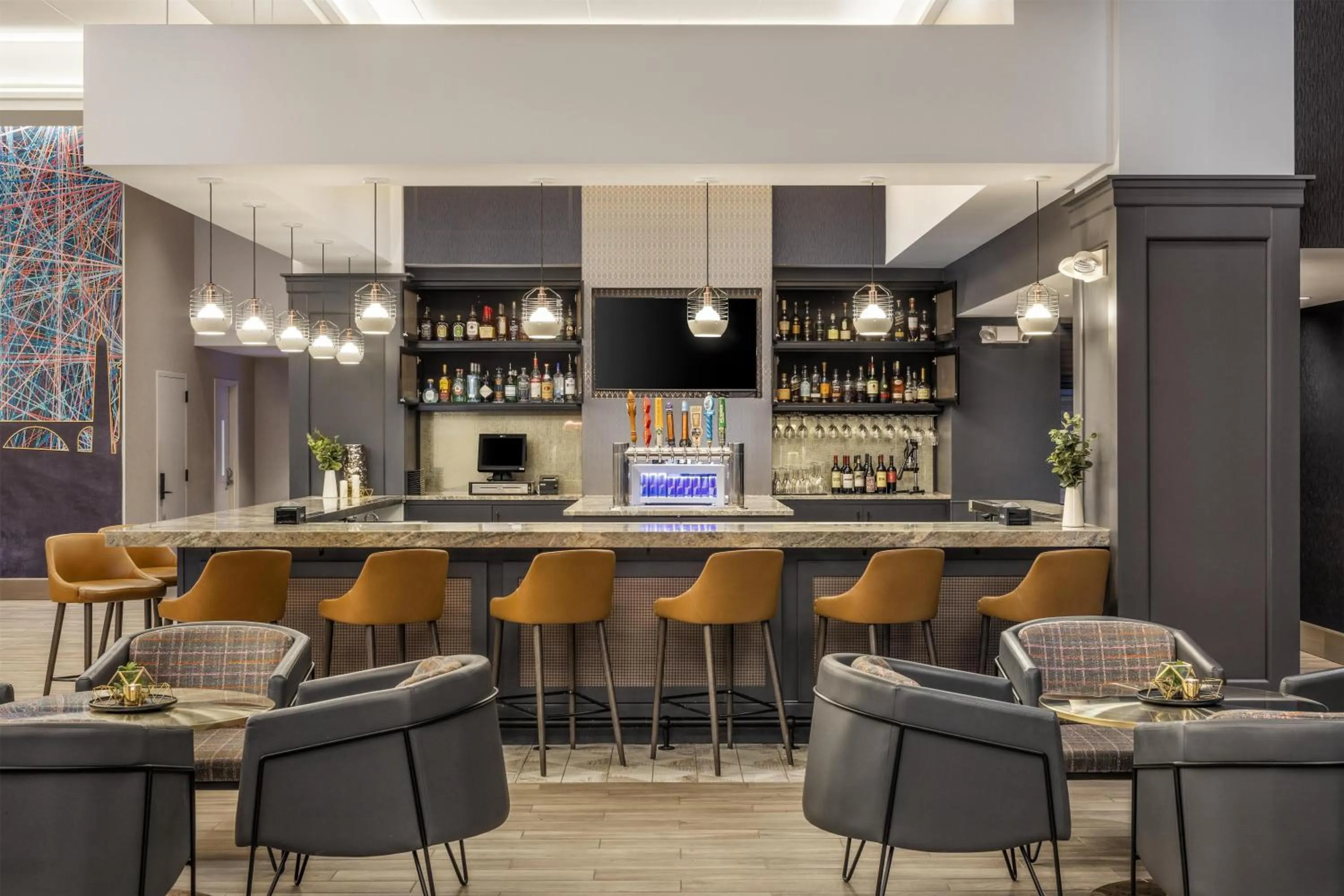 Lounge or bar in Hyatt Centric Downtown Minneapolis