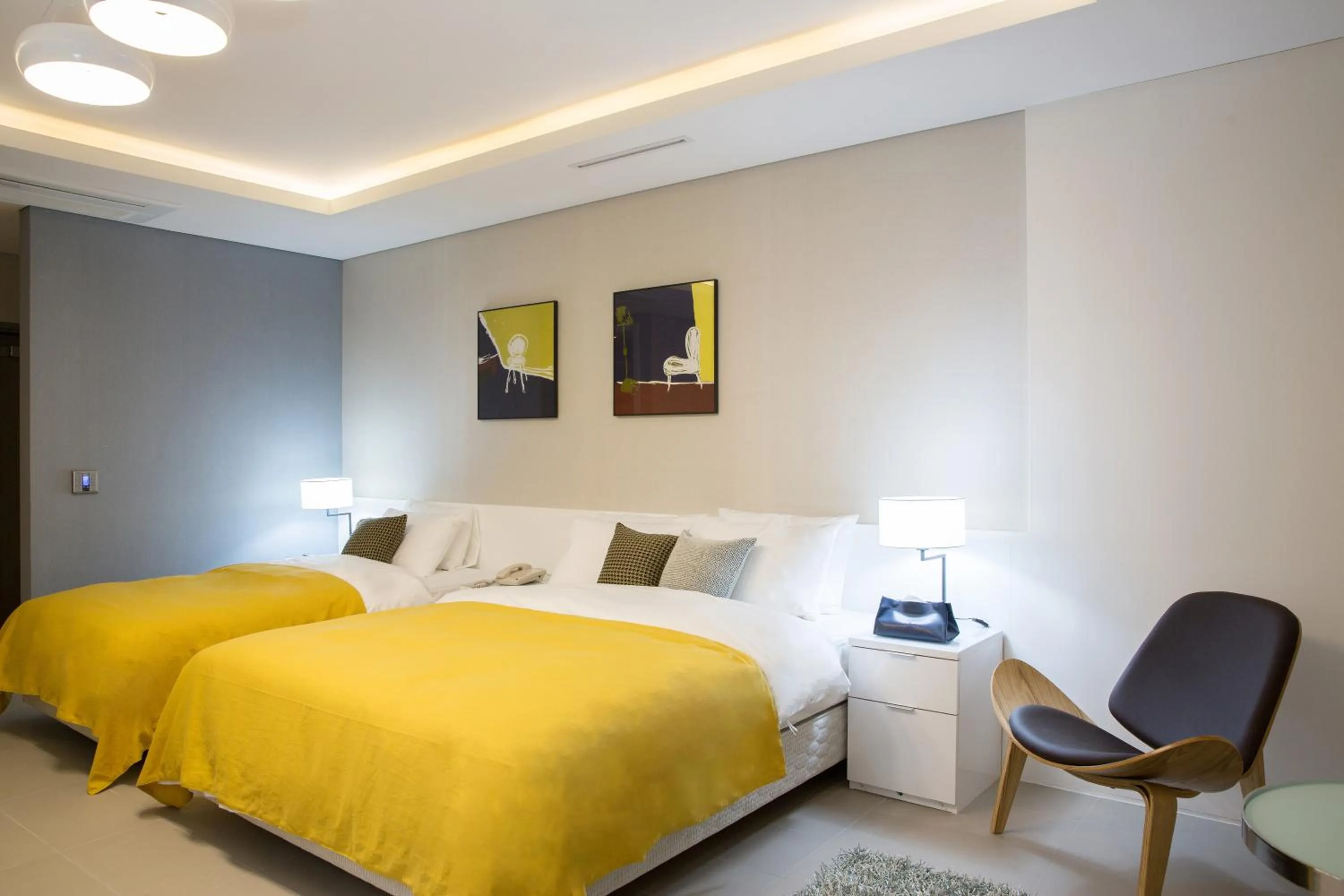 Bedroom, Bed in Hotel Mate Bundang