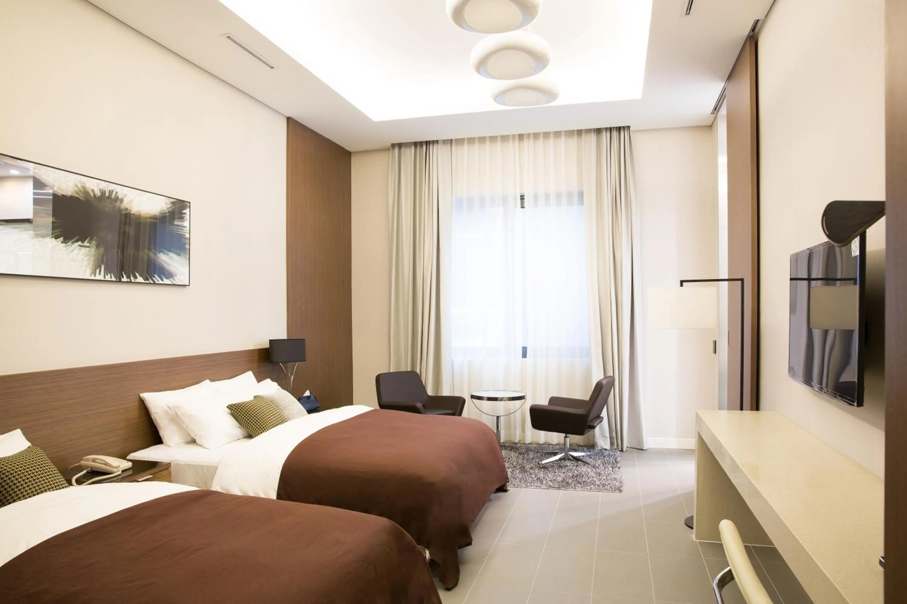 Bedroom, Bed in Hotel Mate Bundang