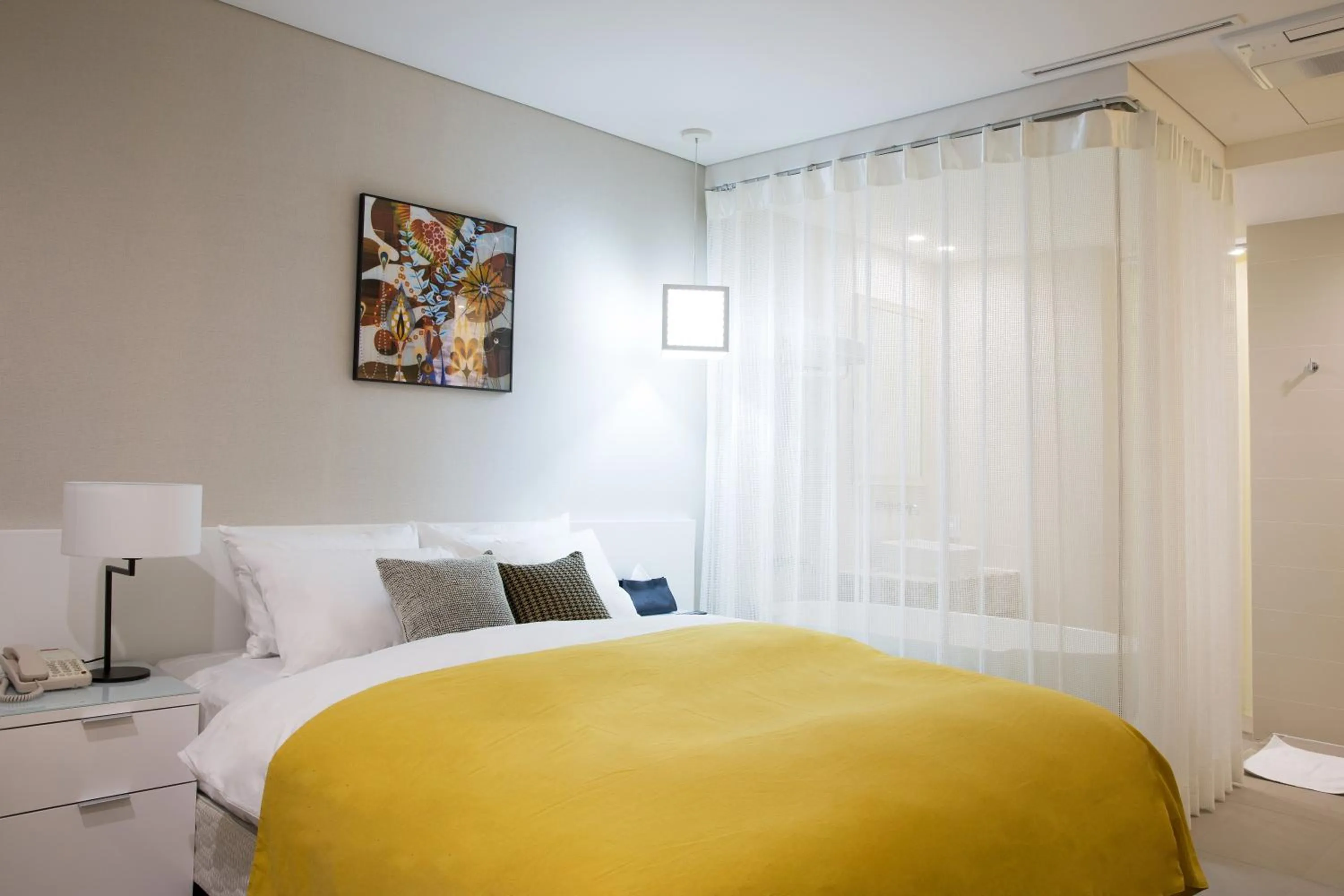 Bedroom, Bed in Hotel Mate Bundang