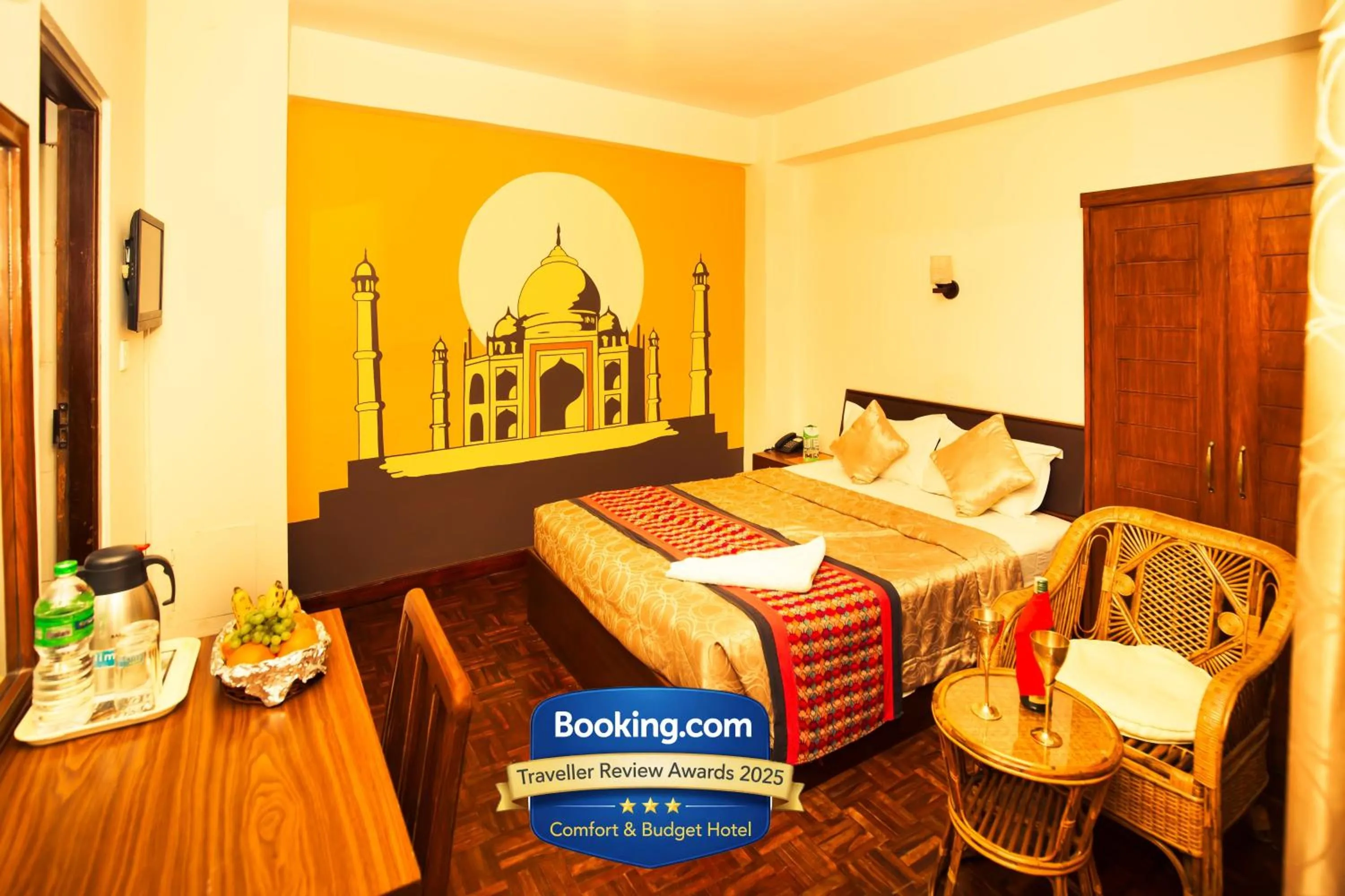 Bedroom, Bed in Kathmandu Eco Hotel