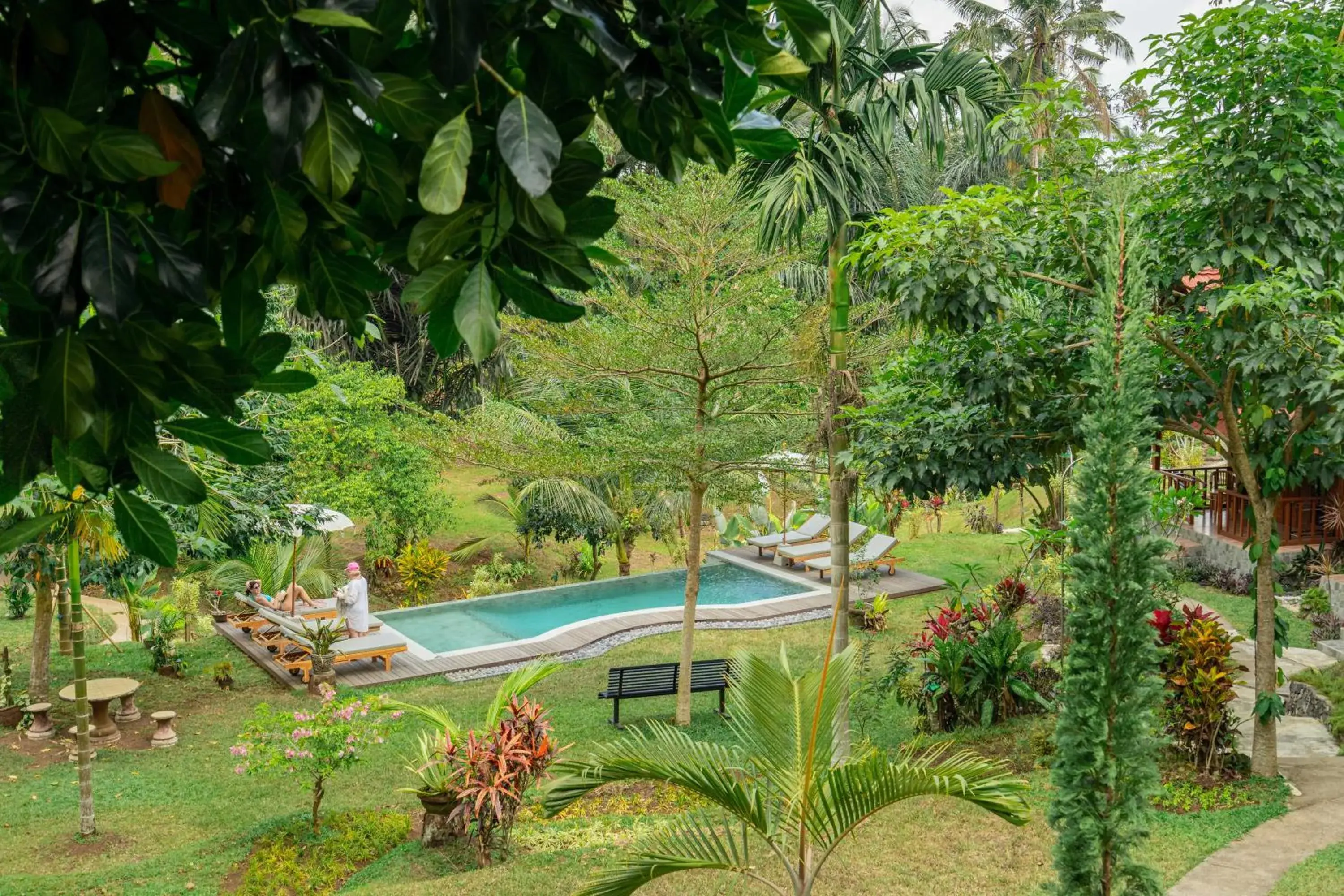 Garden view in Bali Sesandan Garden Garden view in Bali Sesandan Garden