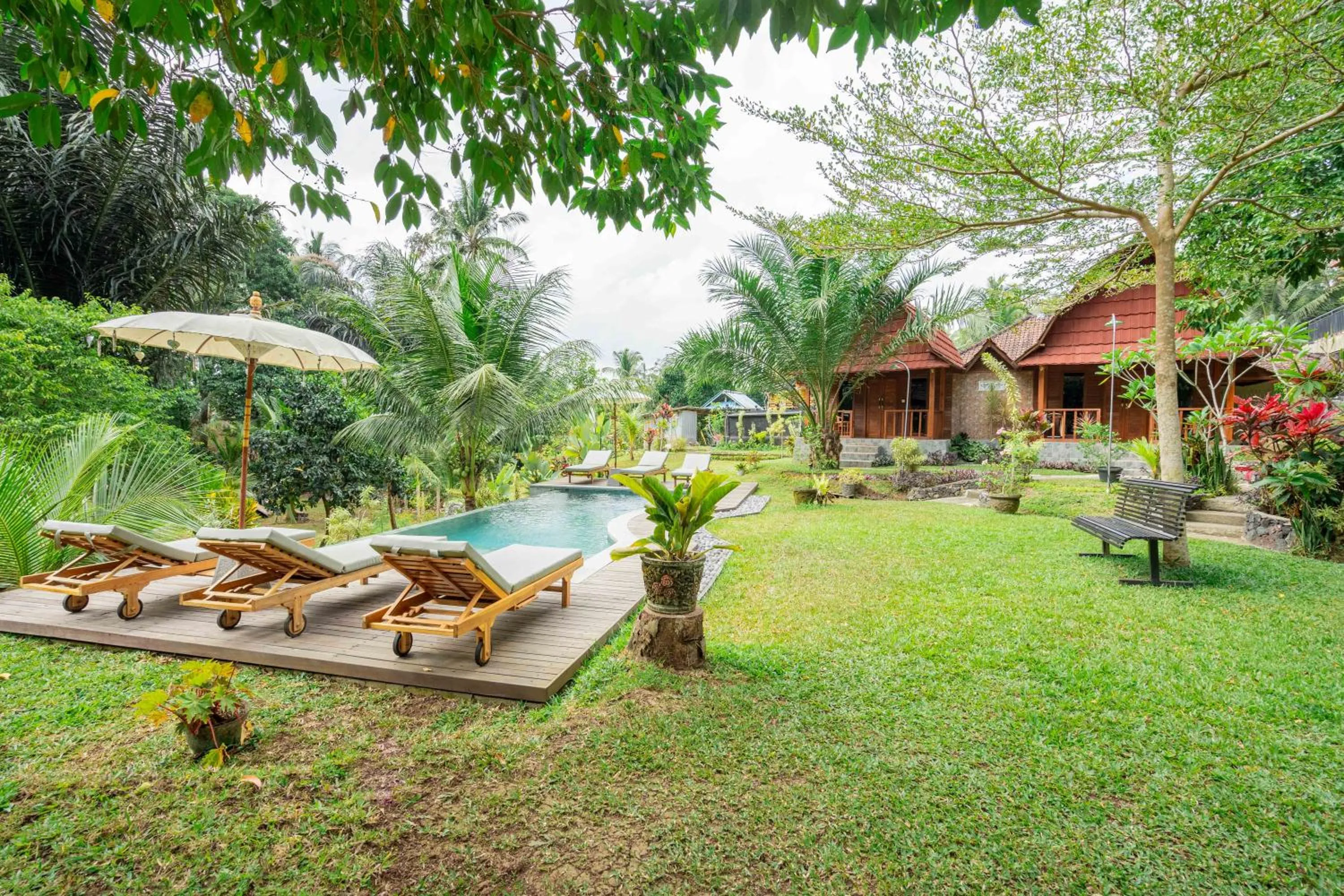 Garden in Bali Sesandan Garden