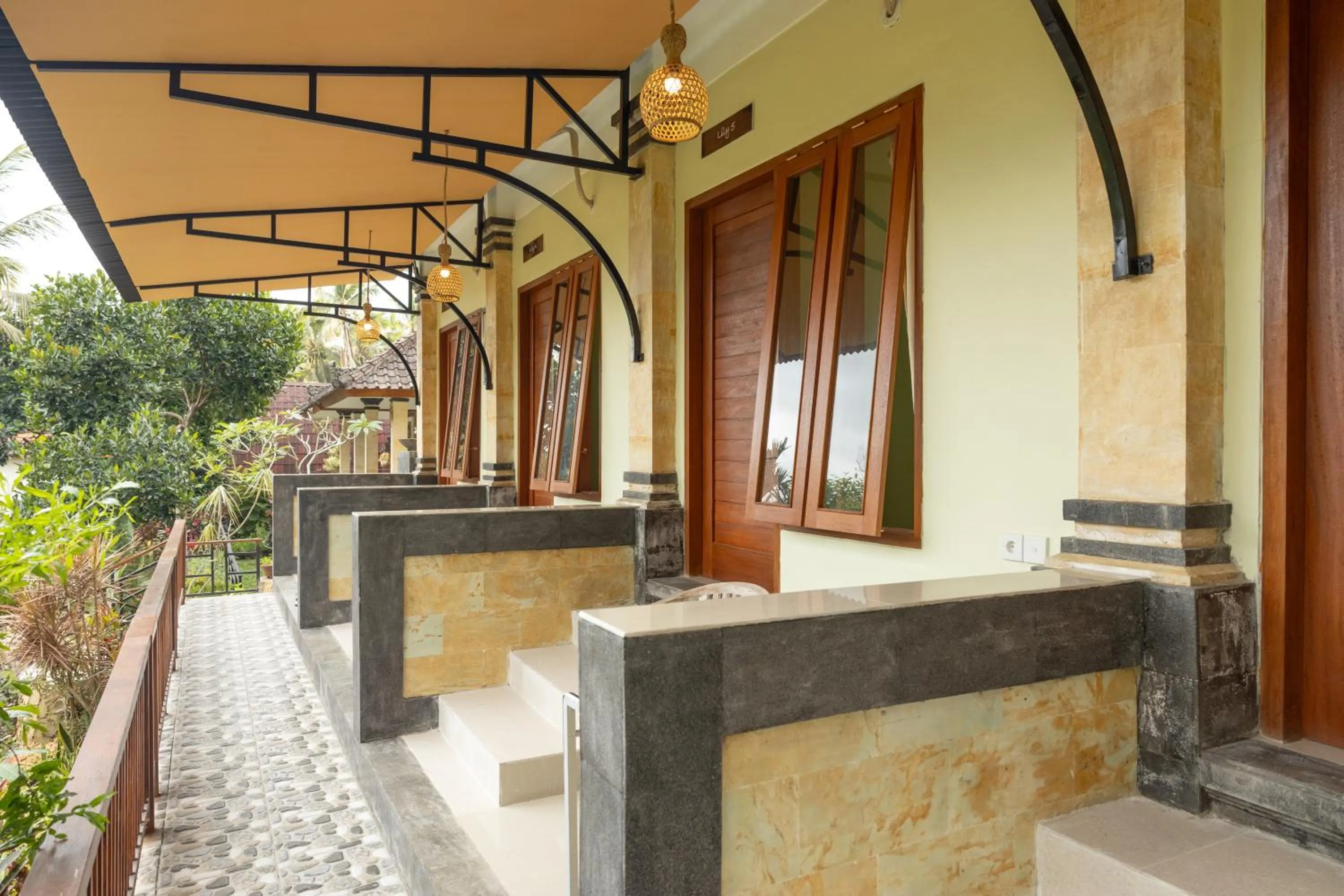 Balcony/Terrace in Bali Sesandan Garden