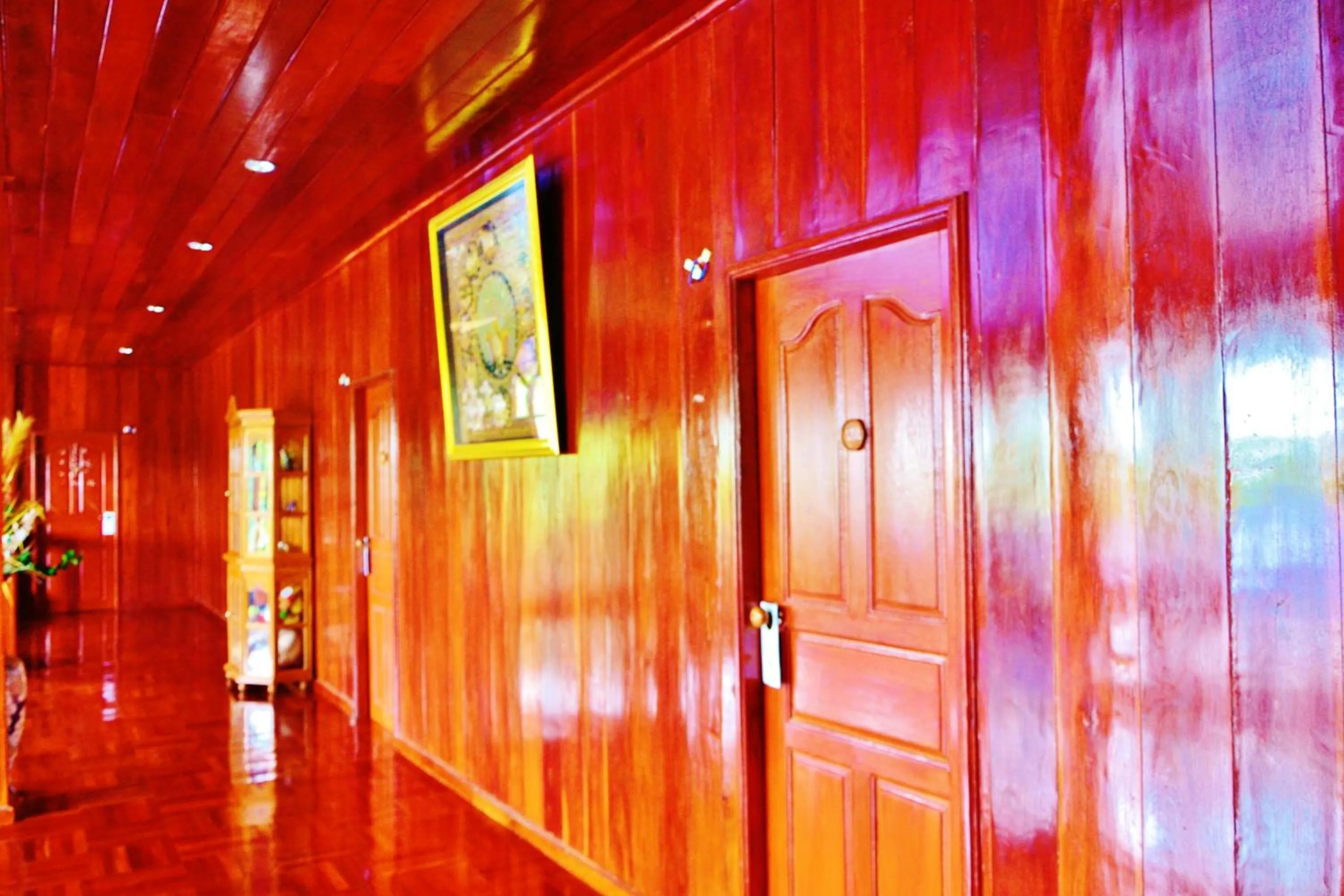 Decorative detail in Suandarbporn Resort Mae Sot