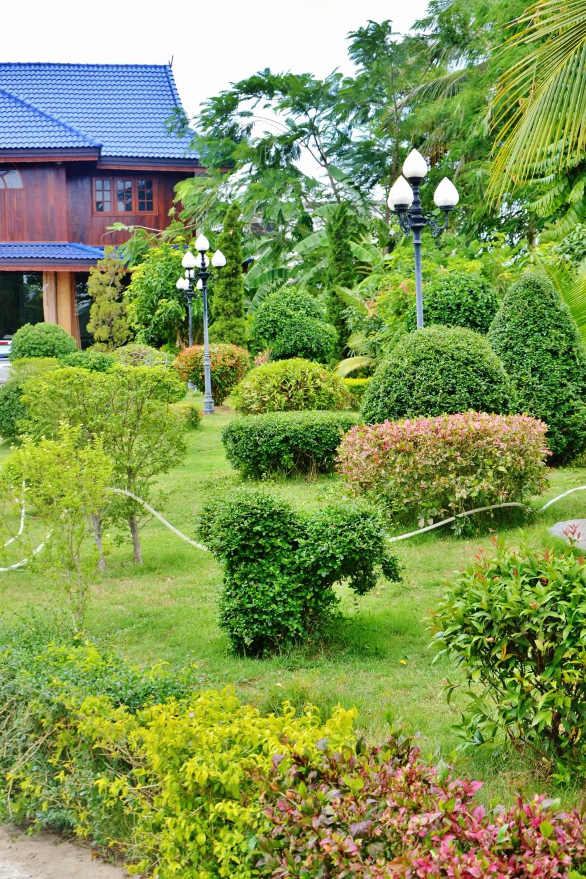 Garden in Suandarbporn Resort Mae Sot