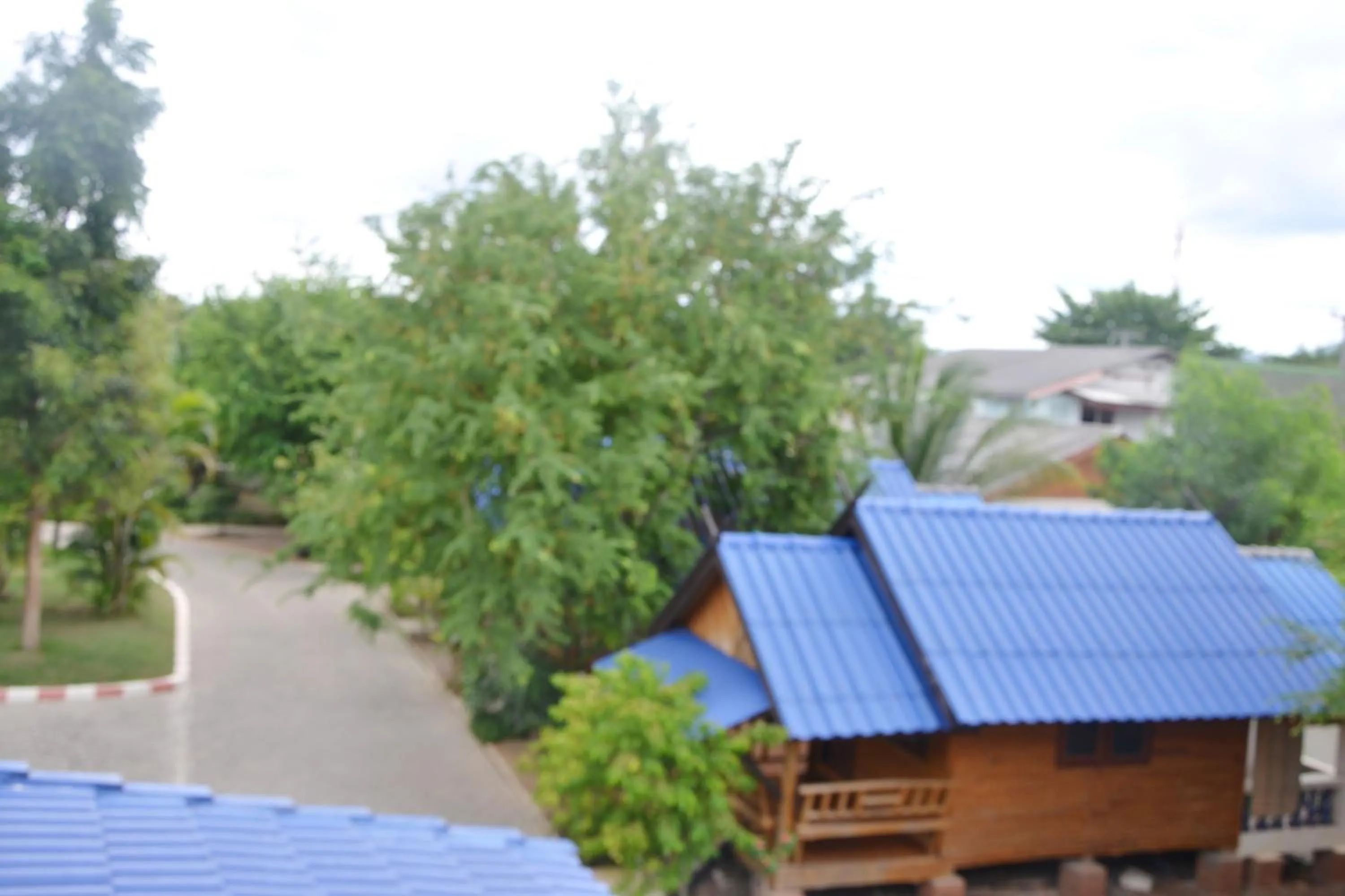 Bird's eye view in Suandarbporn Resort Mae Sot