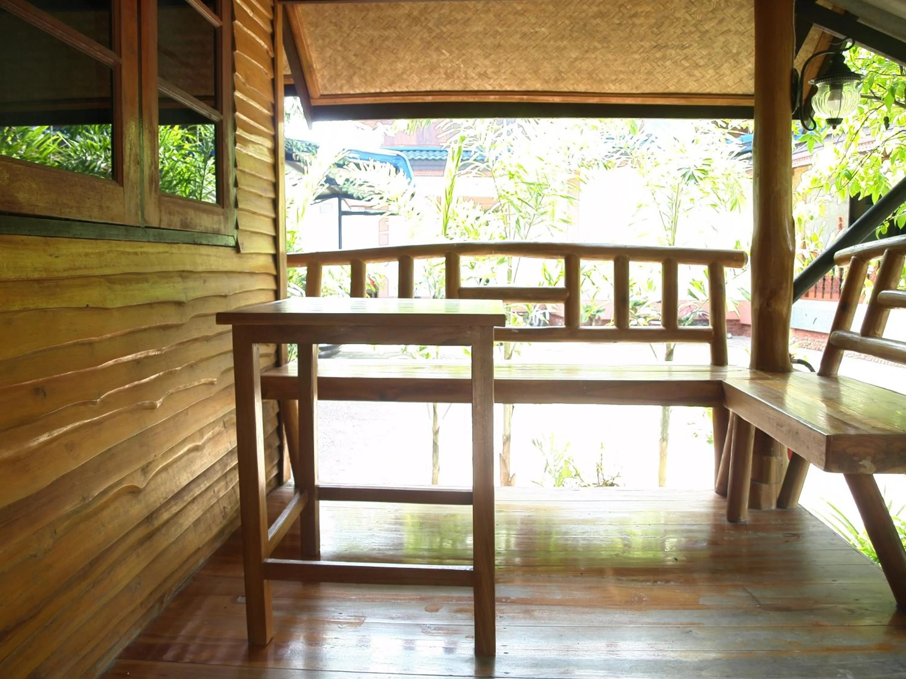 Balcony/Terrace in Suandarbporn Resort Mae Sot