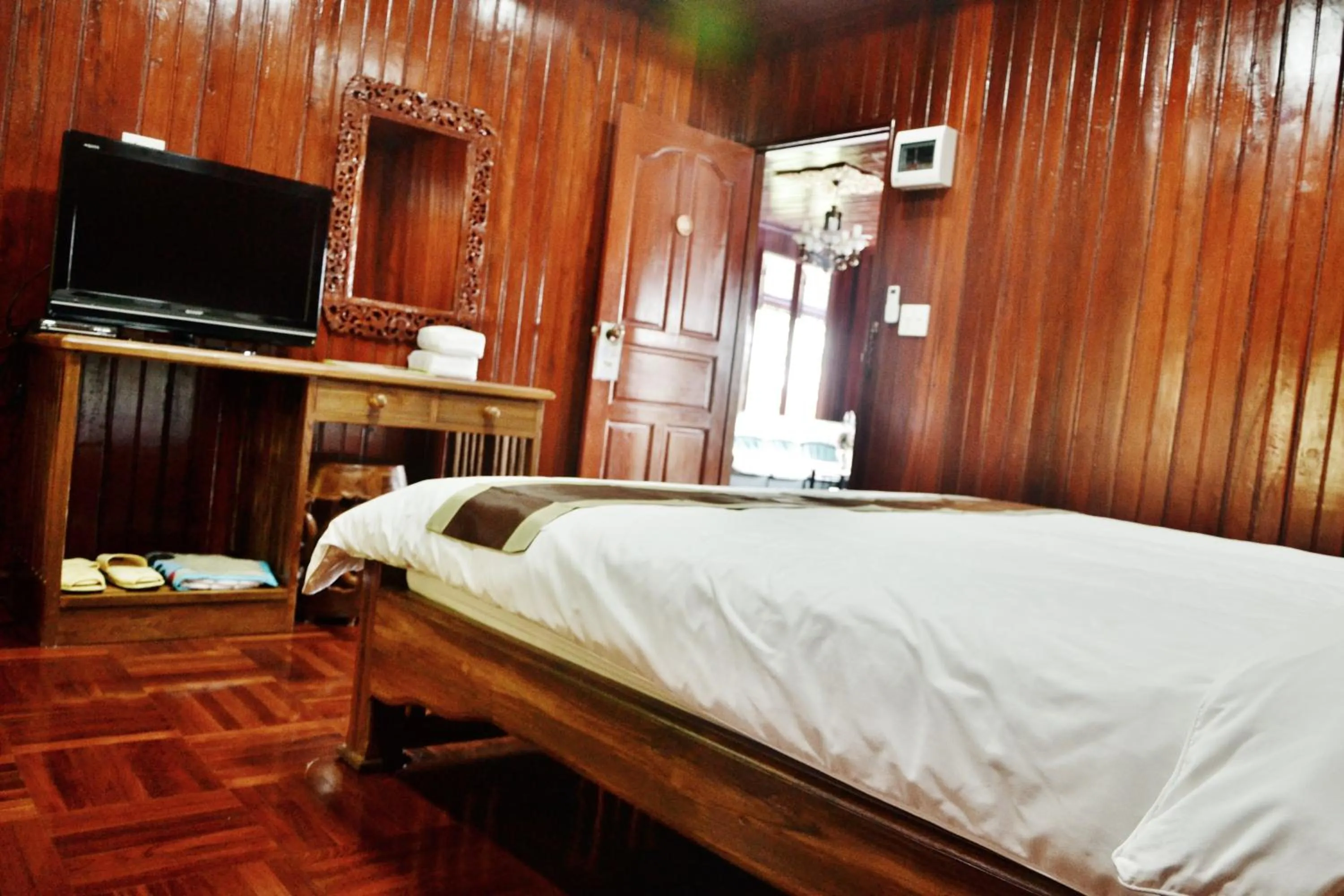 Bedroom, Bed in Suandarbporn Resort Mae Sot