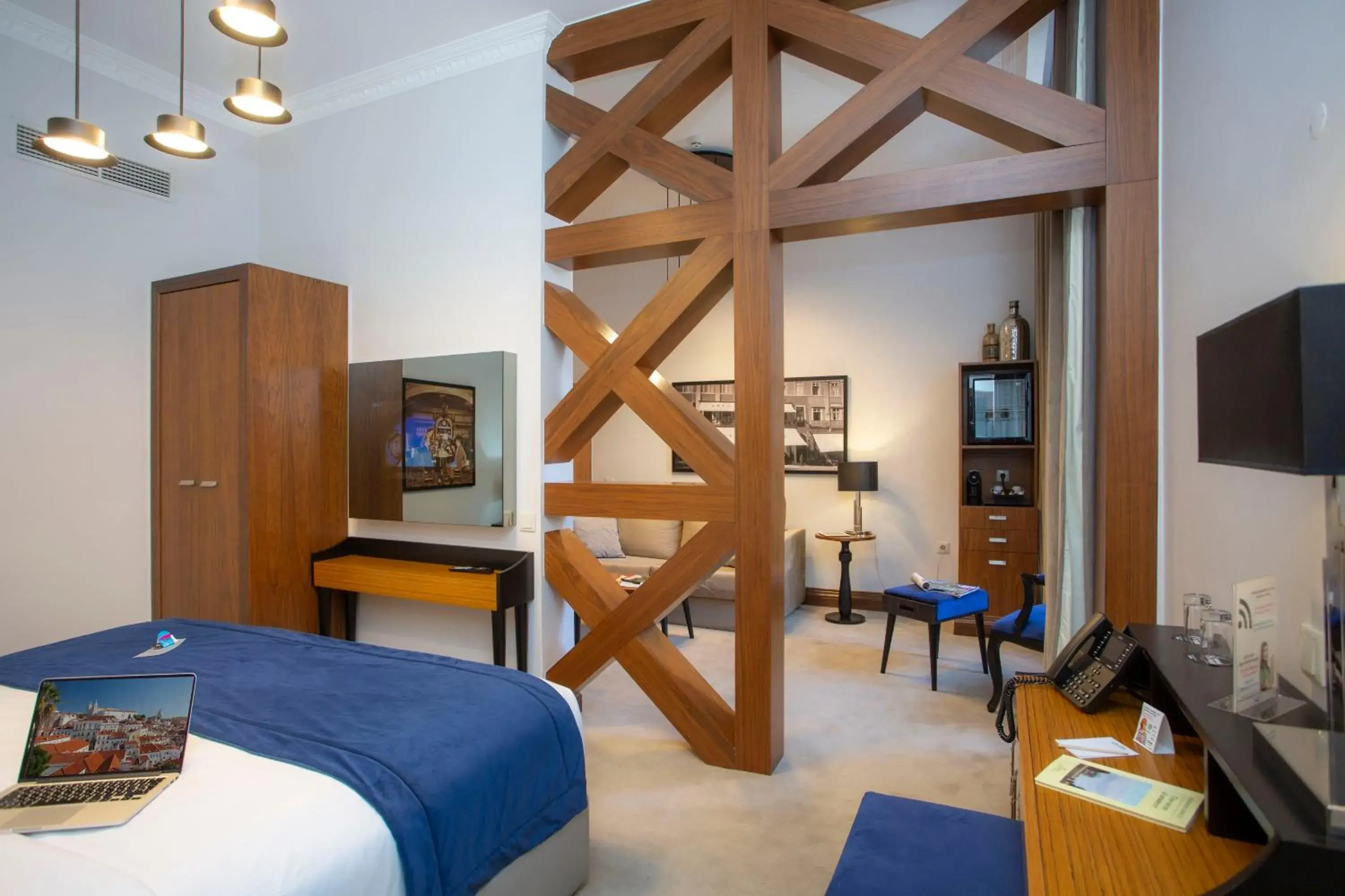 Photo of the whole room, Bed in Casual Belle Epoque Lisboa Photo of the whole room, Bed in Casual Belle Epoque Lisboa