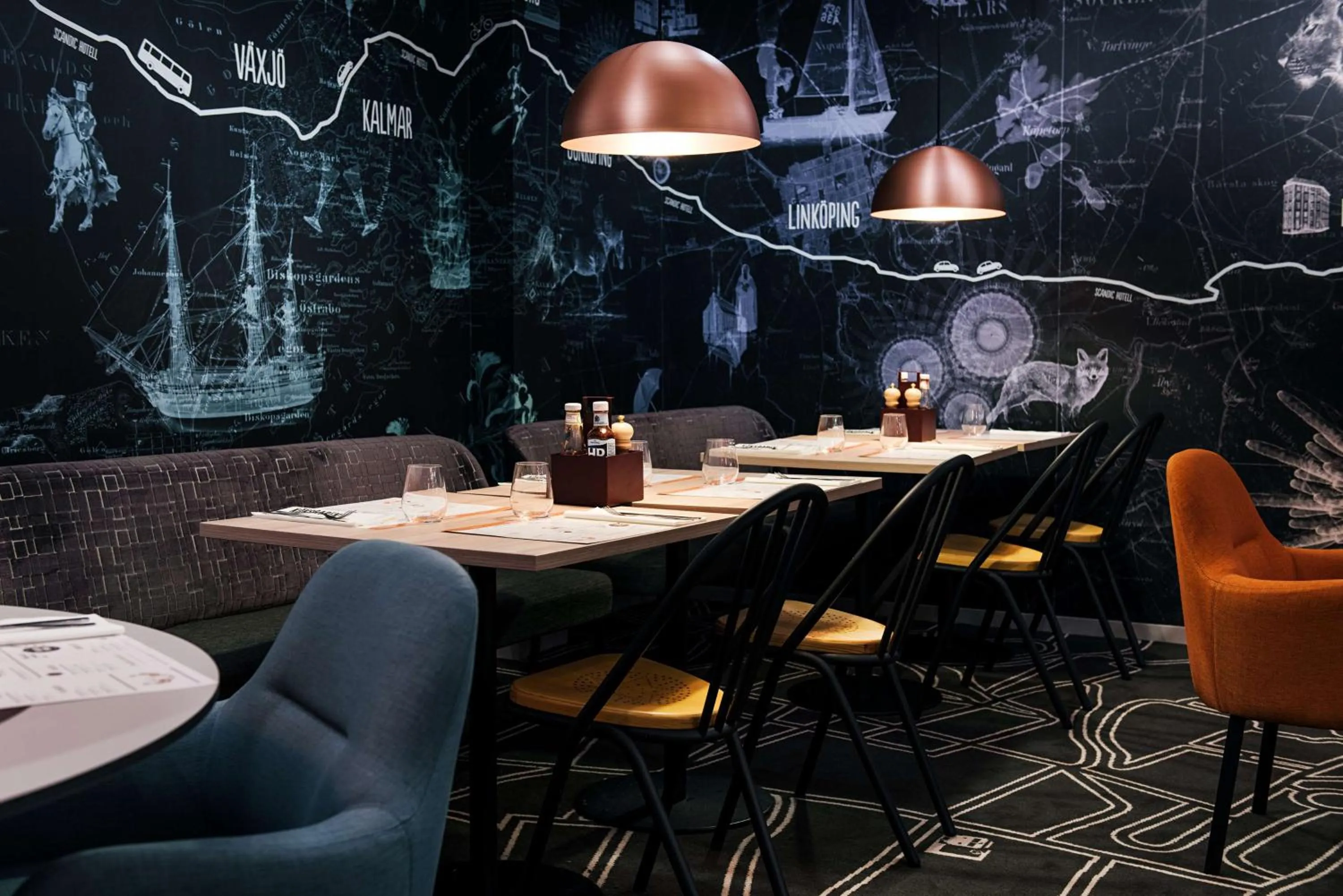 Restaurant/places to eat in Scandic Östersund Syd