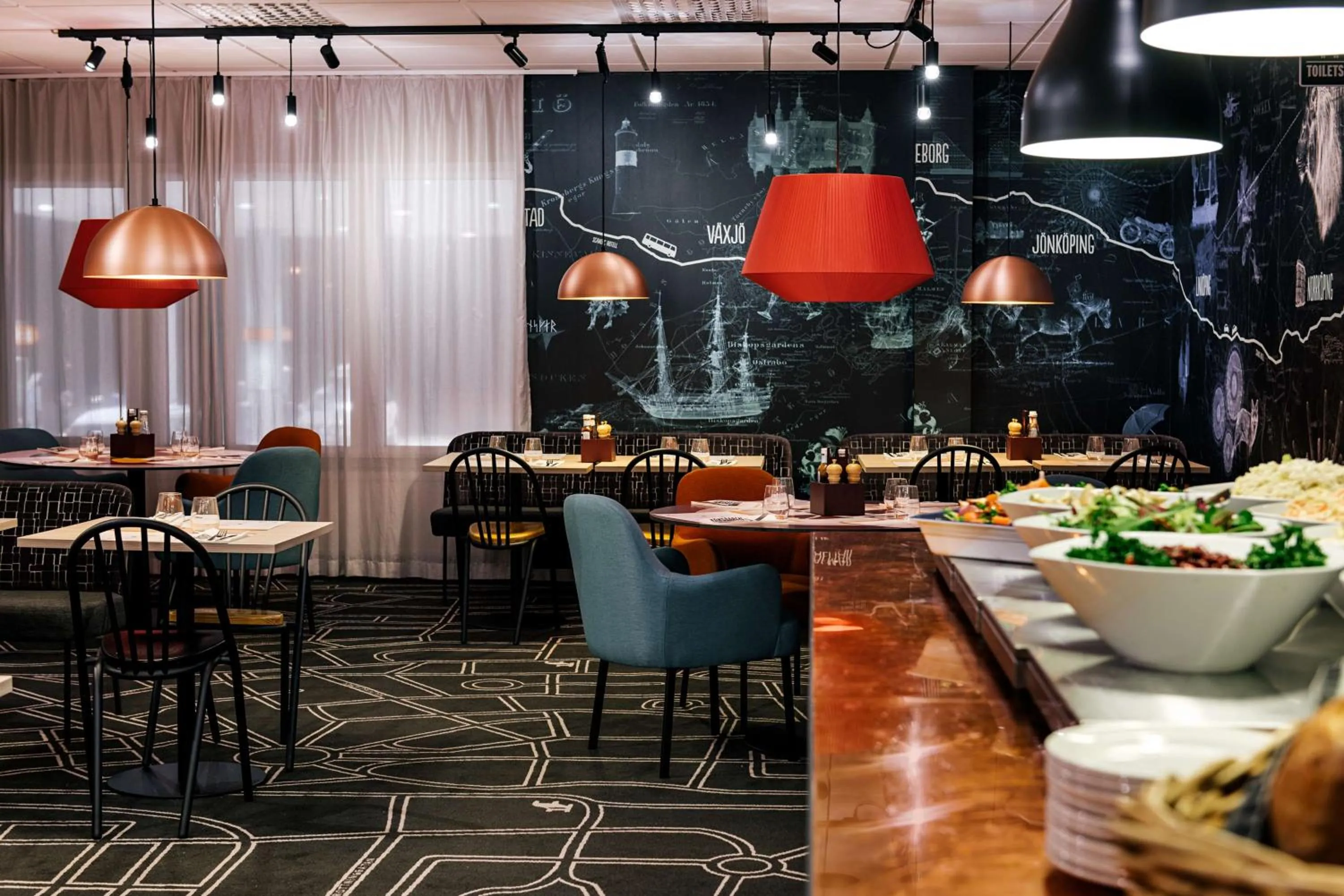 Restaurant/places to eat in Scandic Östersund Syd