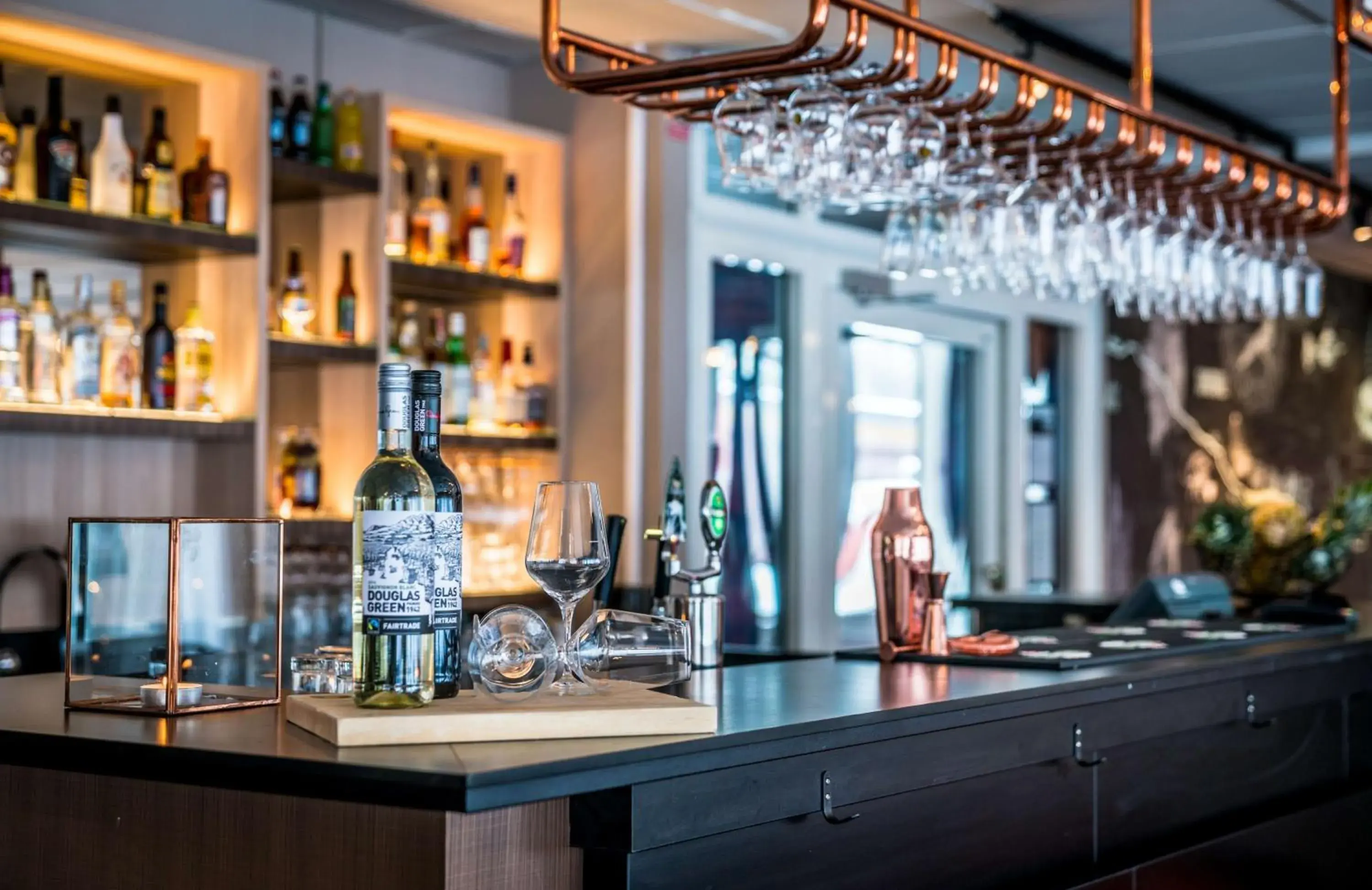 Lounge or bar in Scandic Östersund Syd Lounge or bar in Scandic Östersund Syd