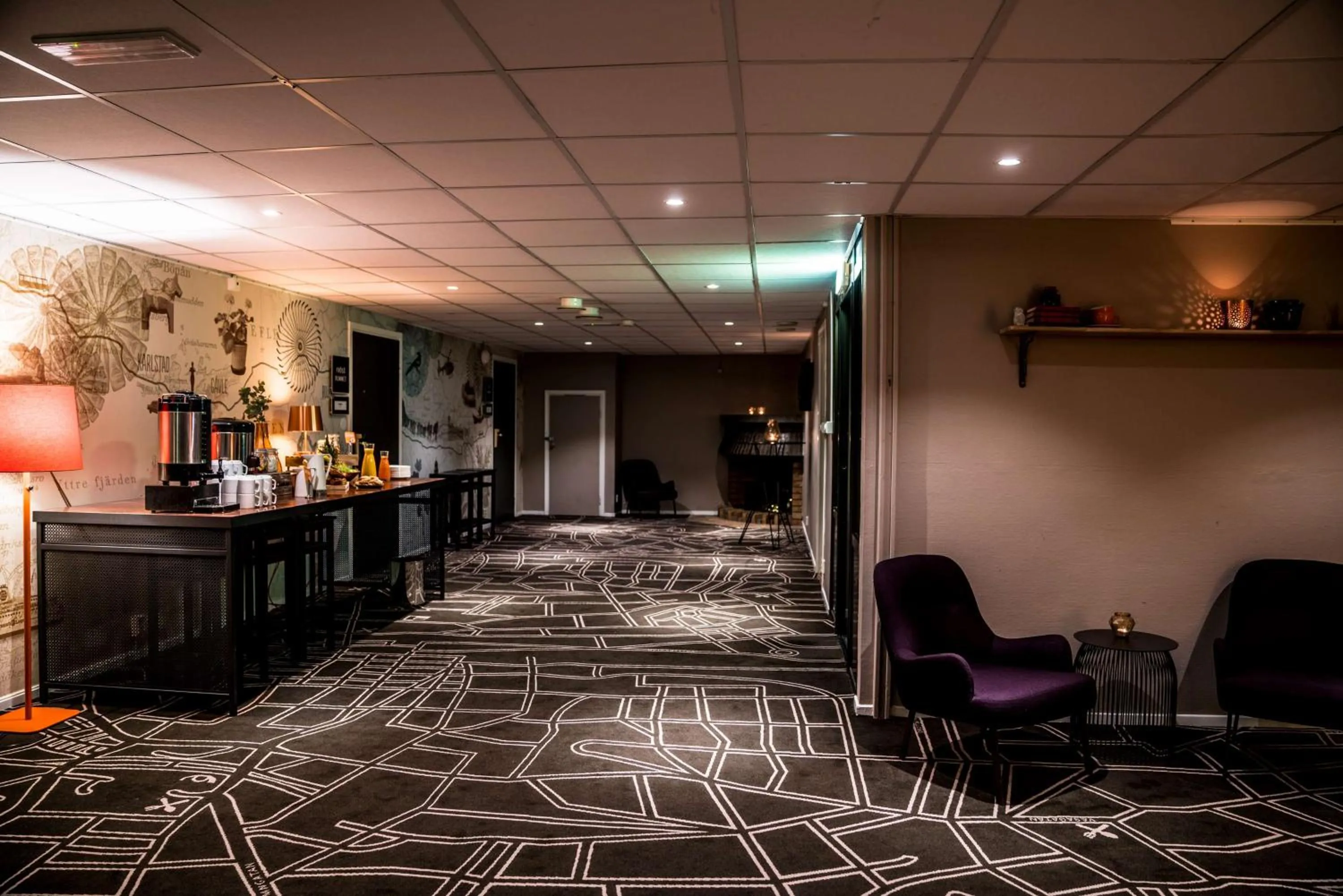Lobby or reception in Scandic Östersund Syd