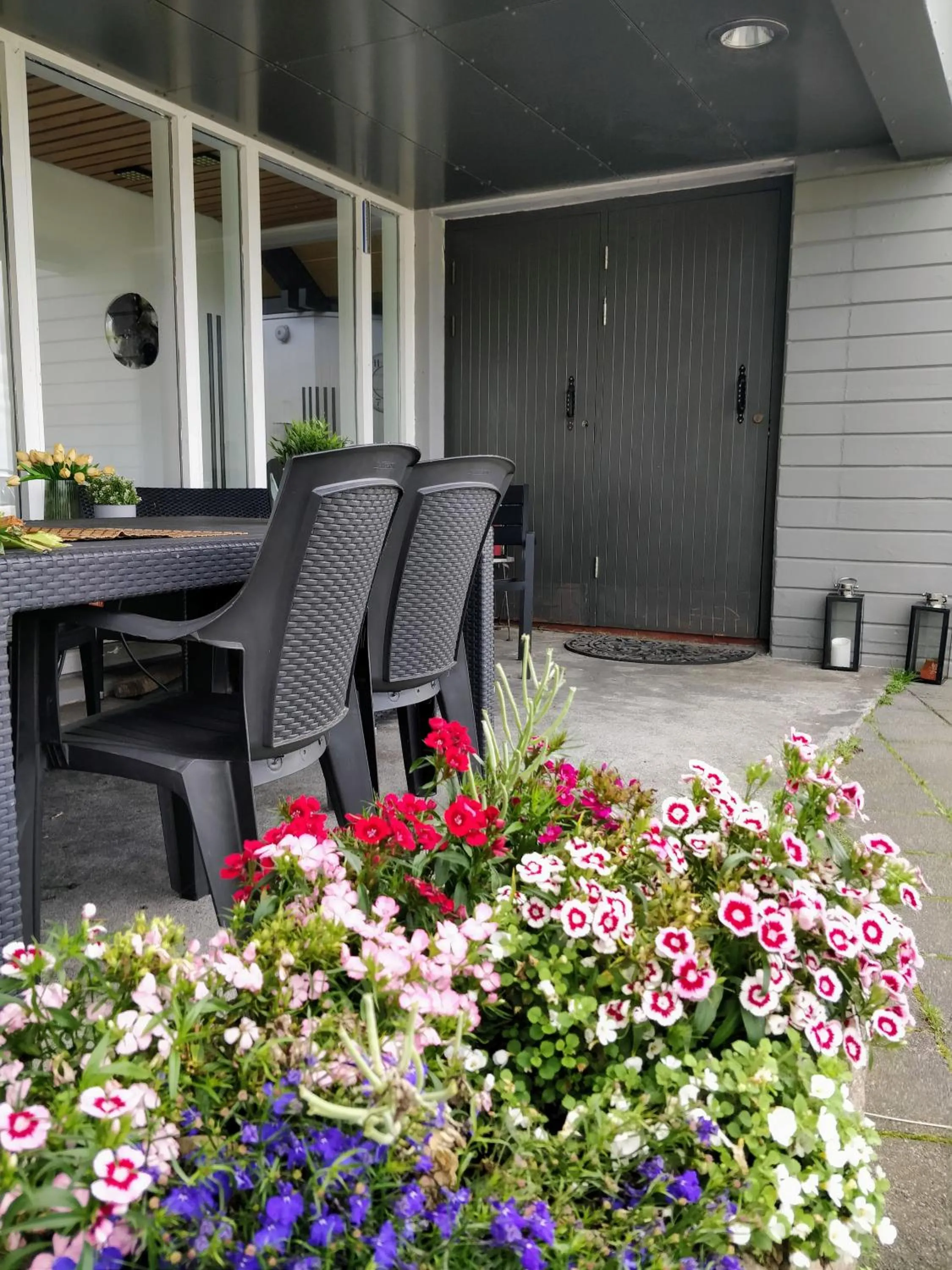 Patio in Godaland Guesthouse