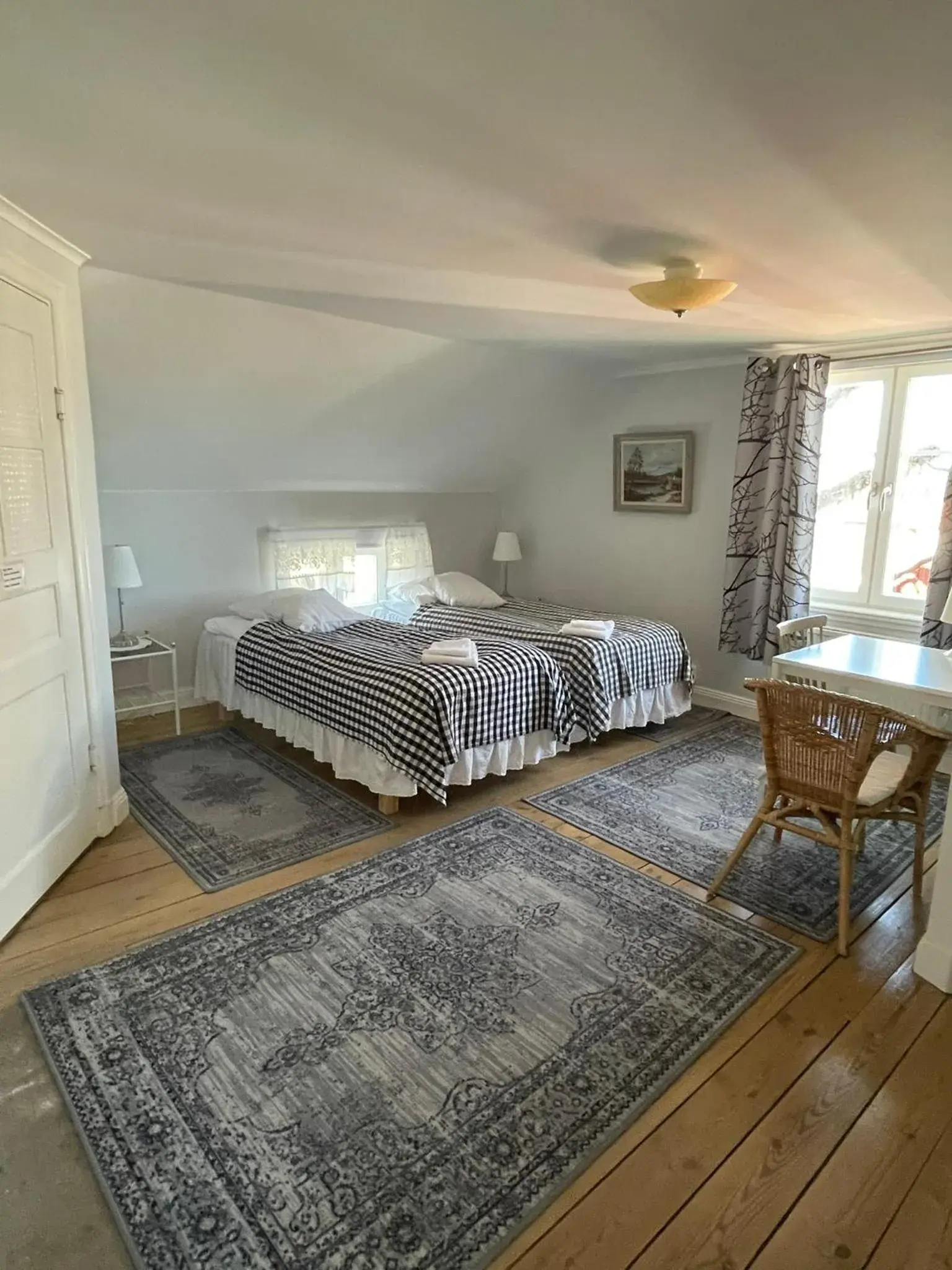 Standard Double or Twin Room with Garden View - single occupancy in Brunnsta Gård Standard Double or Twin Room with Garden View - single occupancy in Brunnsta Gård